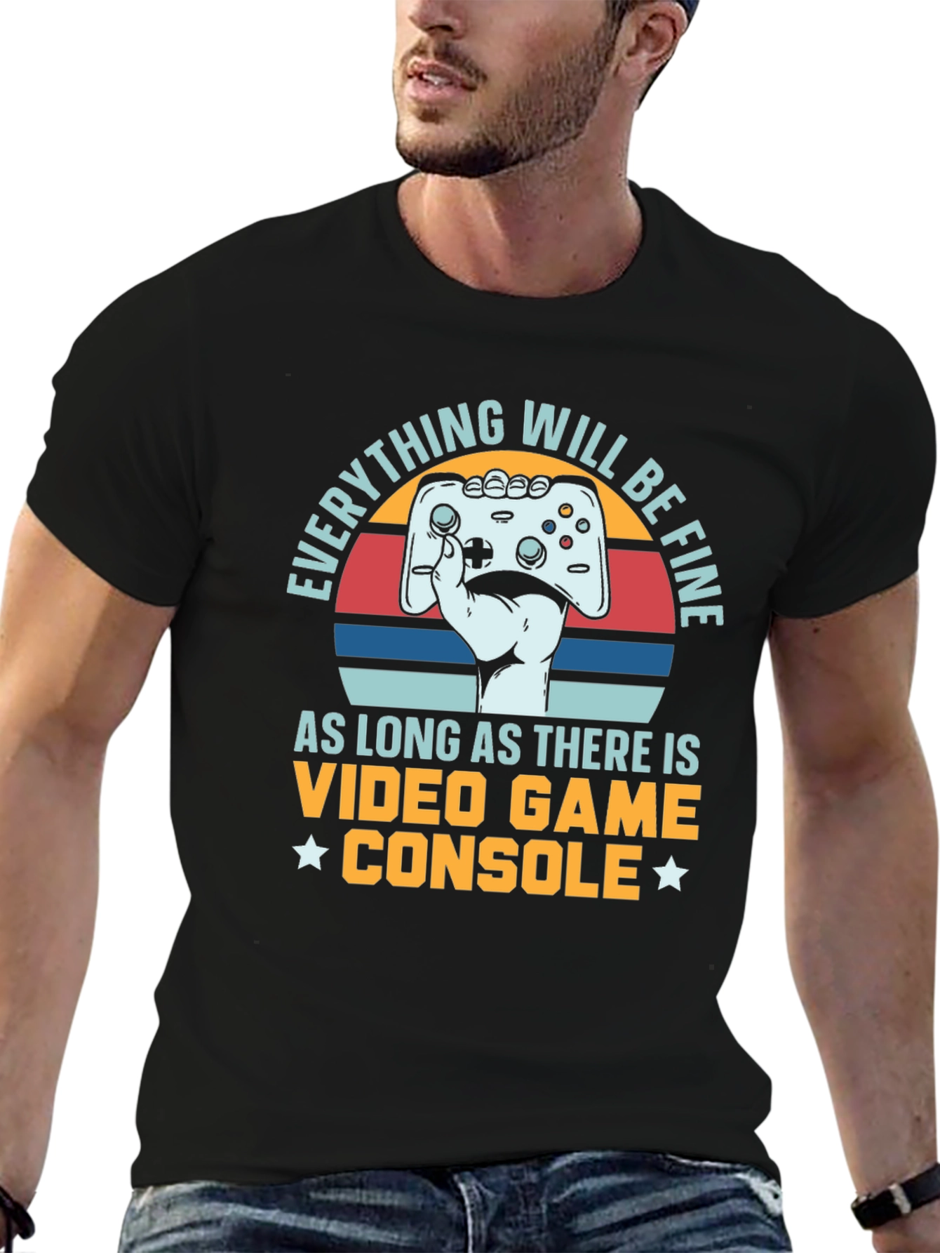 Gamer Console T-Shirt - Everything Will Be Fine Tee