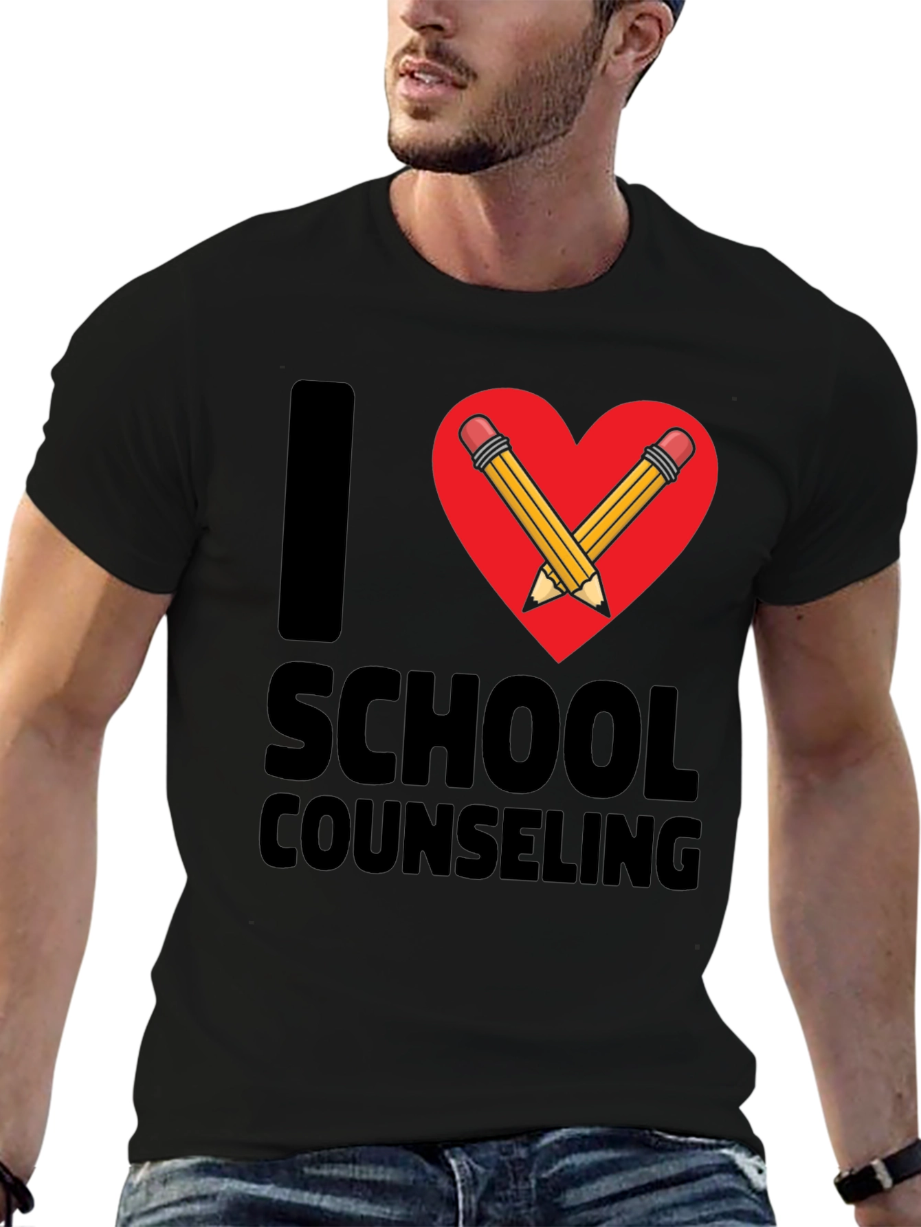 I Love School Counseling T-Shirt