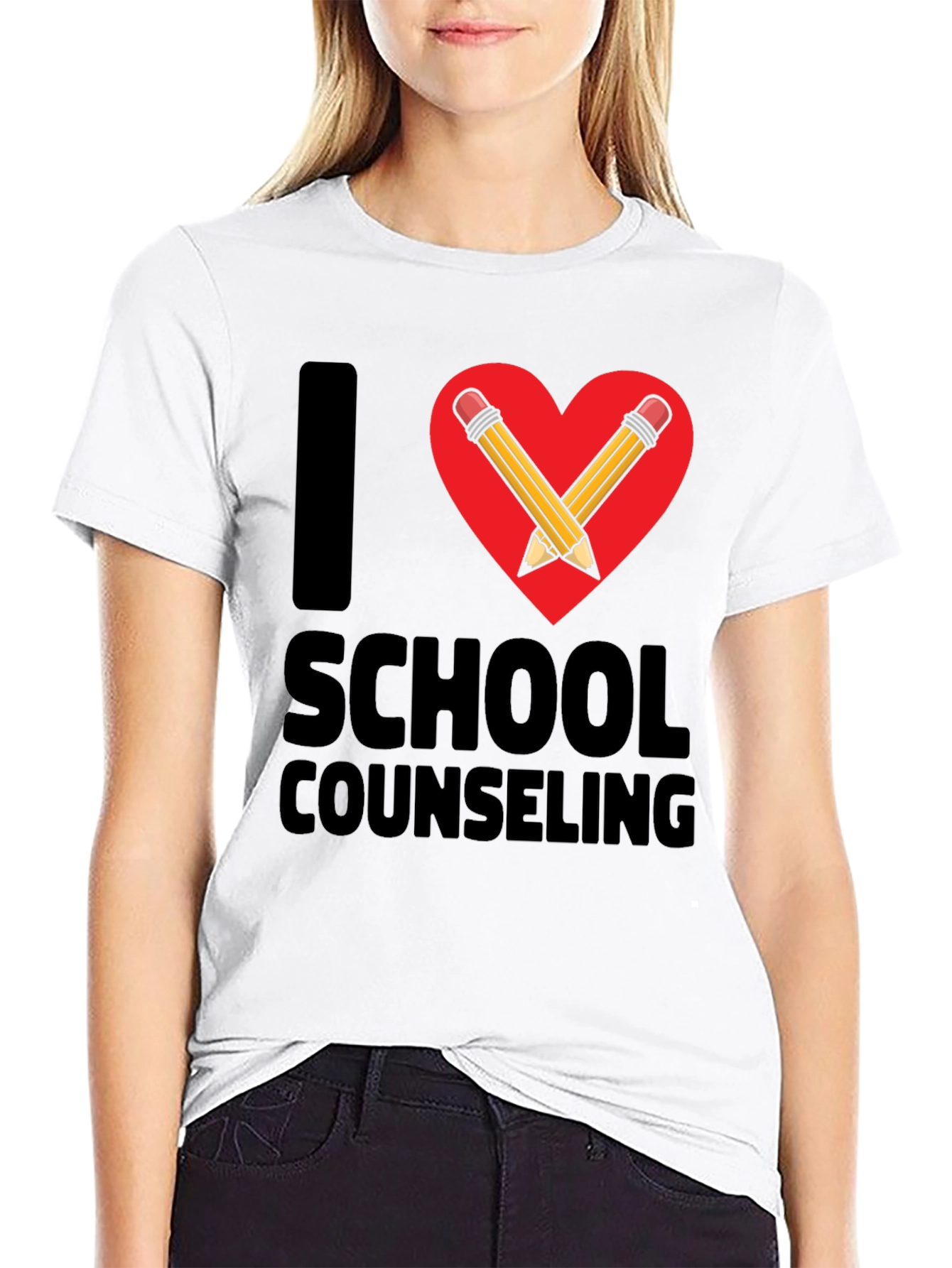 I Love School Counseling T-Shirt