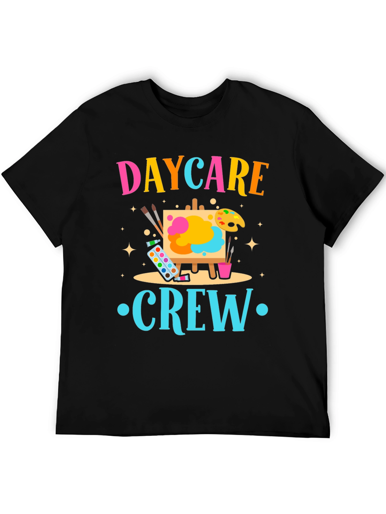 Daycare Crew Graphic Tee - Artist Theme