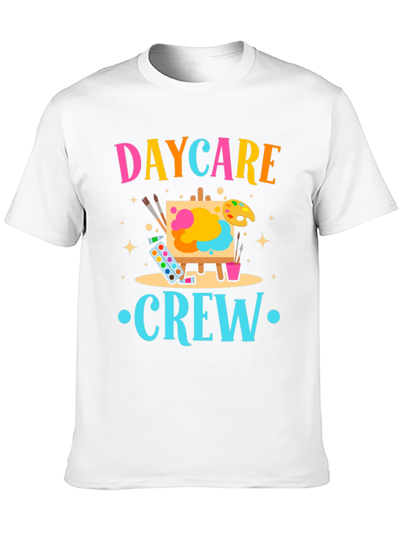 Daycare Crew Graphic Tee - Artist Theme