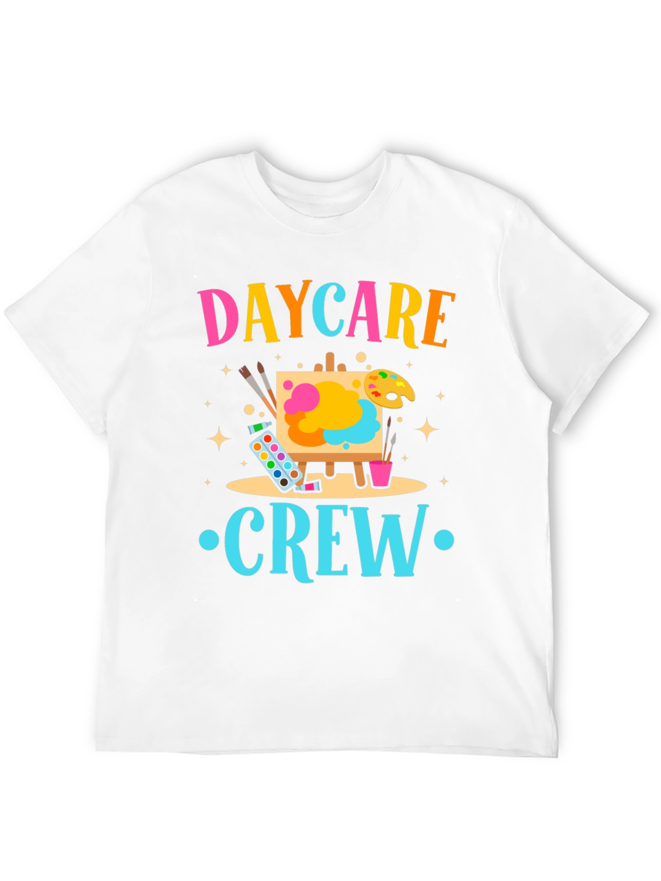 Daycare Crew Graphic Tee - Artist Theme