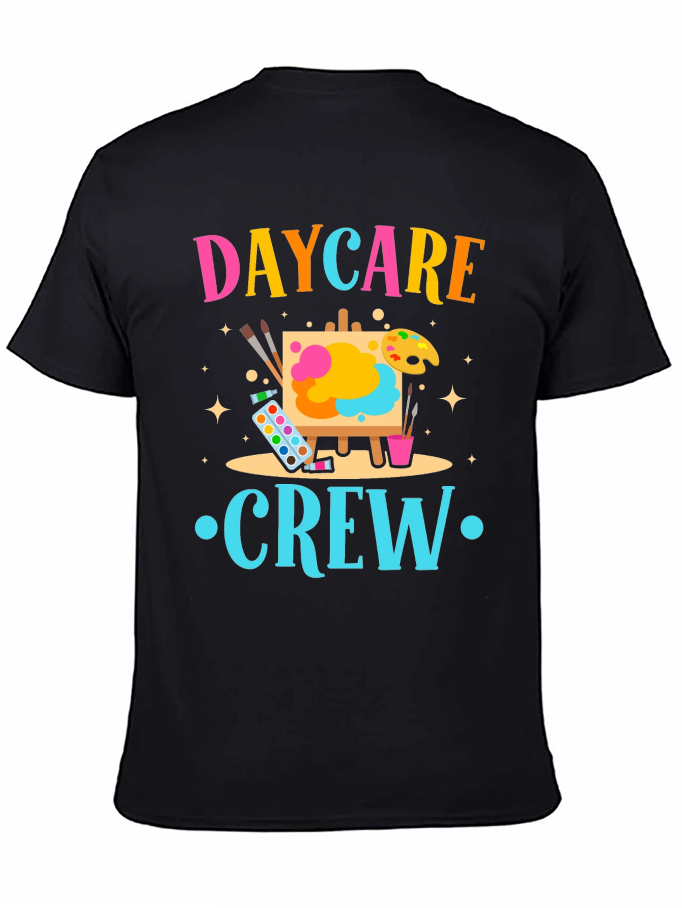 Daycare Crew Graphic Tee - Artist Theme
