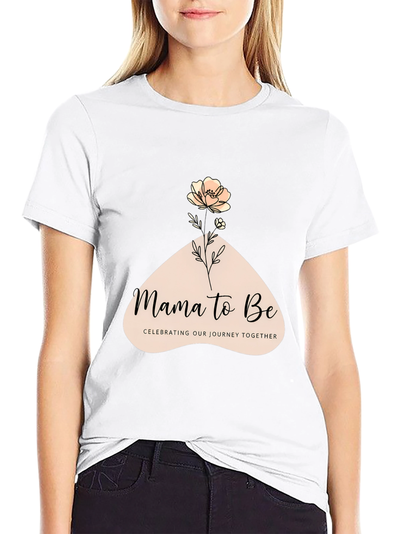 Mama To Be Graphic Tee - Pregnancy Announcement