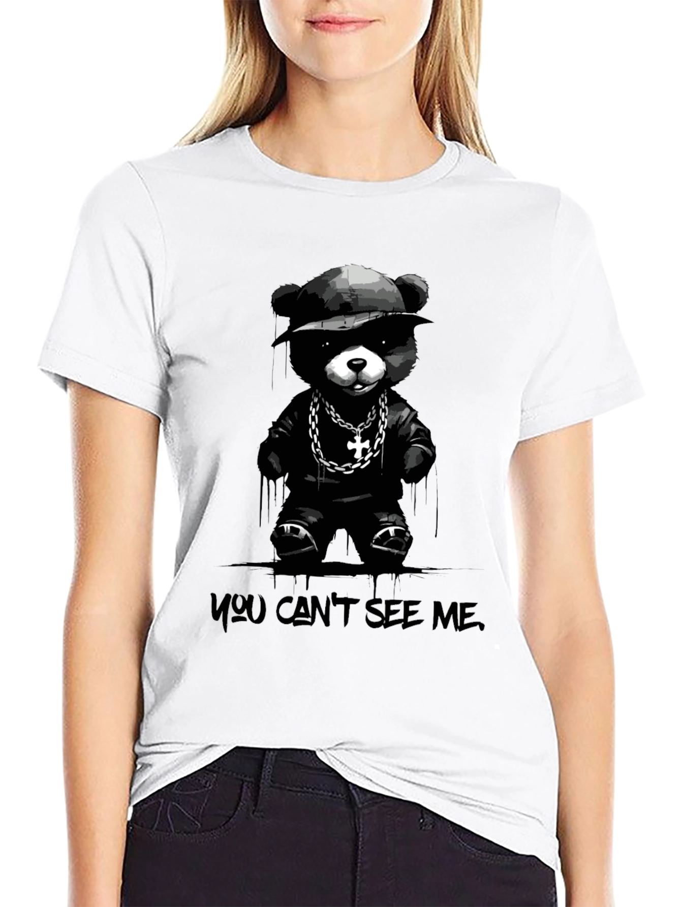 Cool Bear T-Shirt: You Cant See Me!
