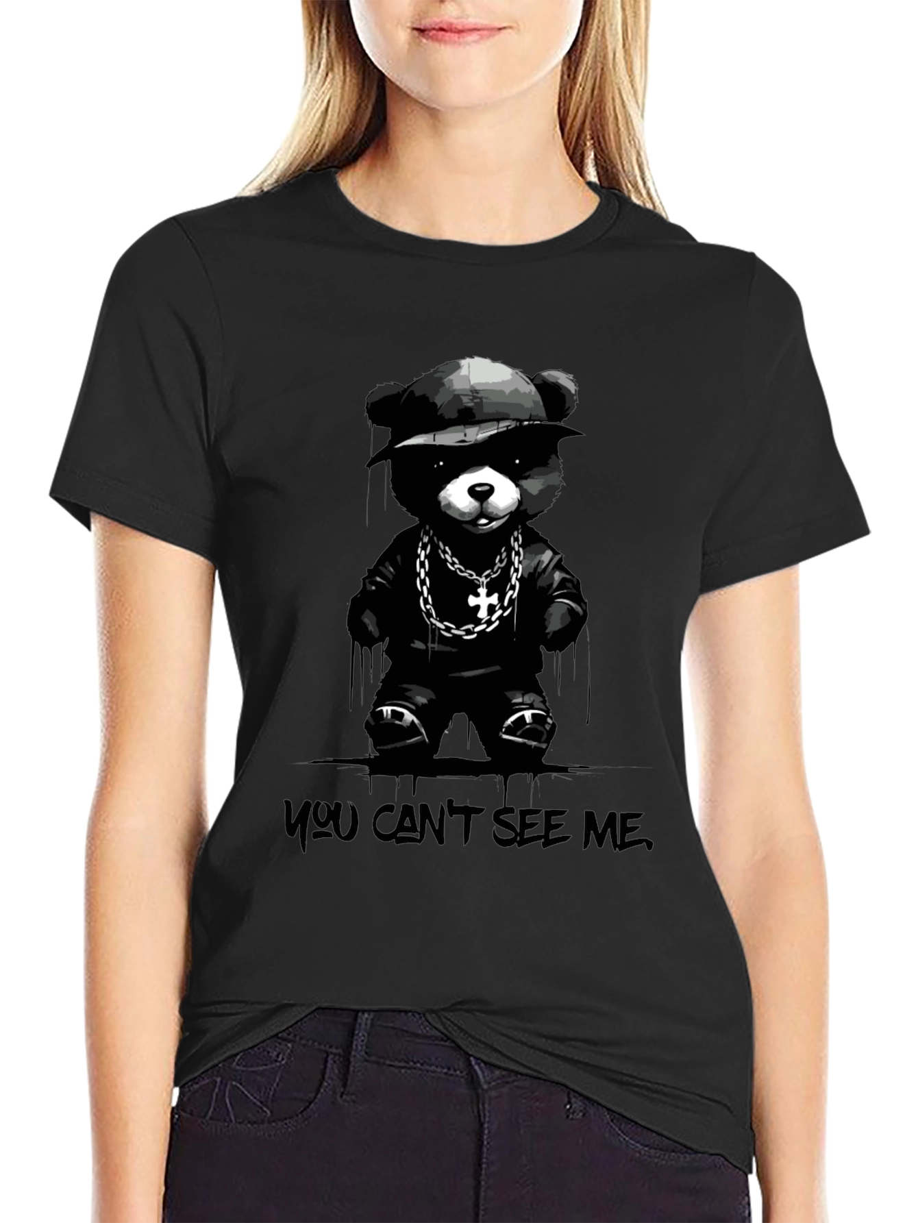 Cool Bear T-Shirt: You Cant See Me!