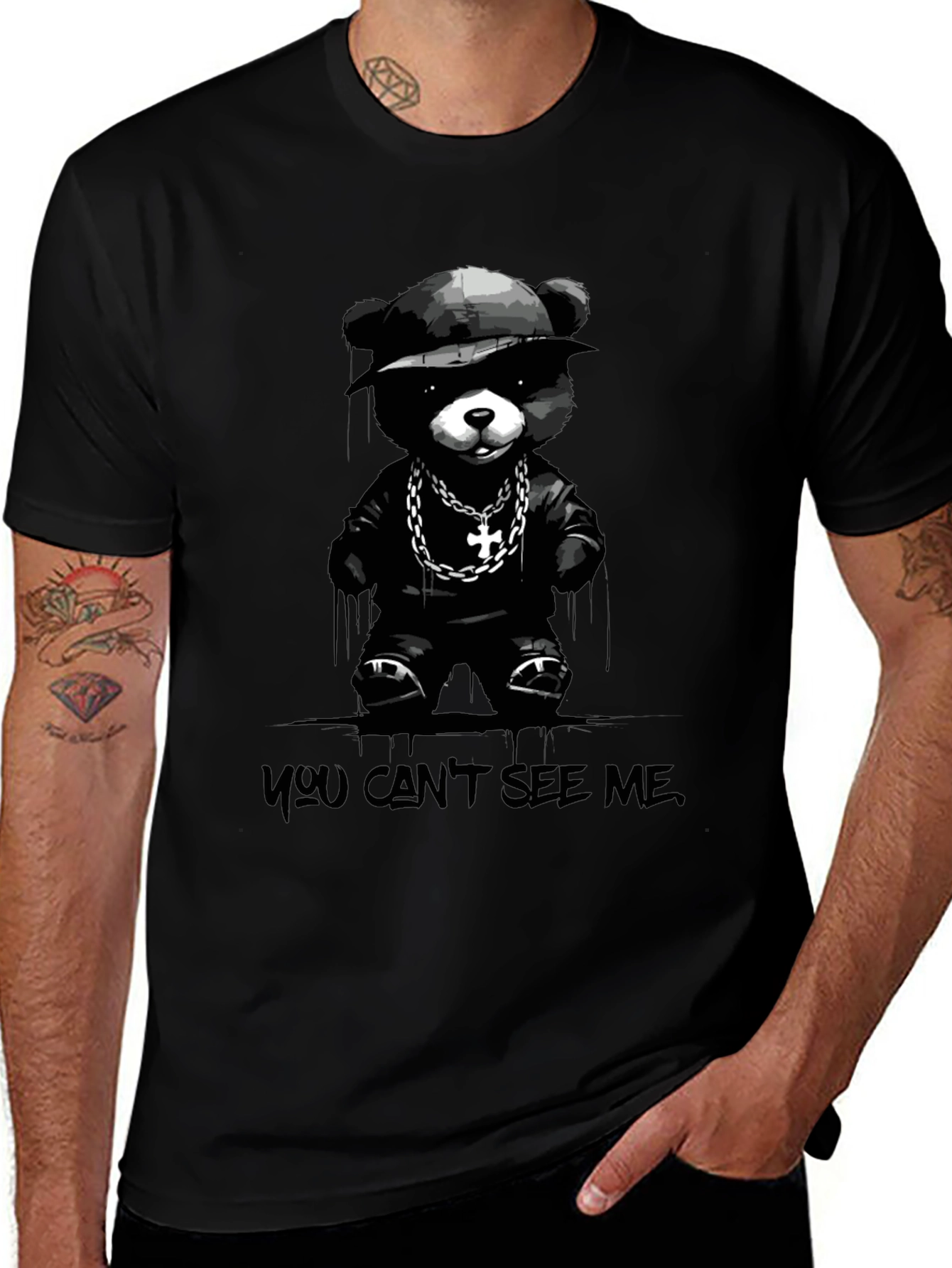 Cool Bear T-Shirt: You Cant See Me!