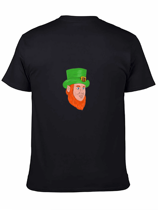 Leprechaun Graphic Print T-Shirt