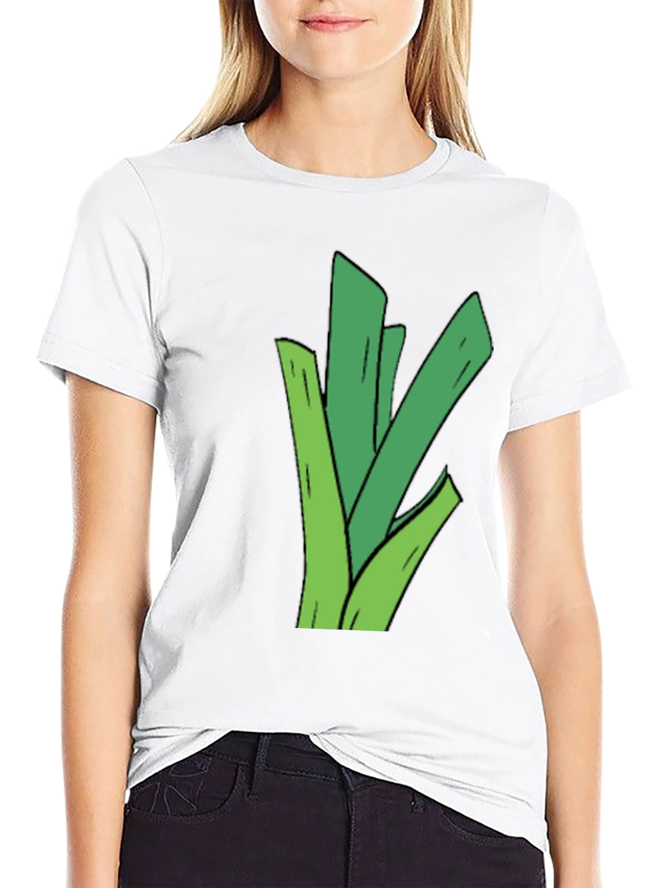 Leek Graphic T-Shirt - Fresh & Funky!