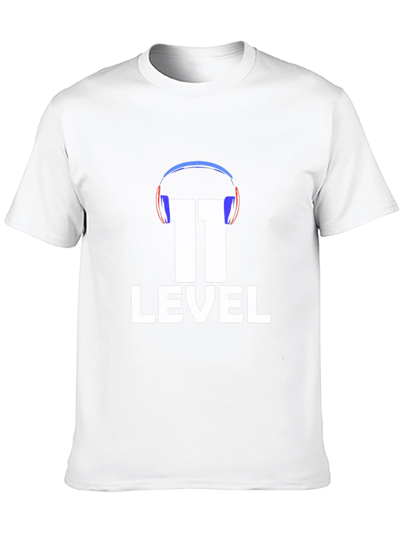 Level 11 Gaming T-Shirt - Gamer Headset Design
