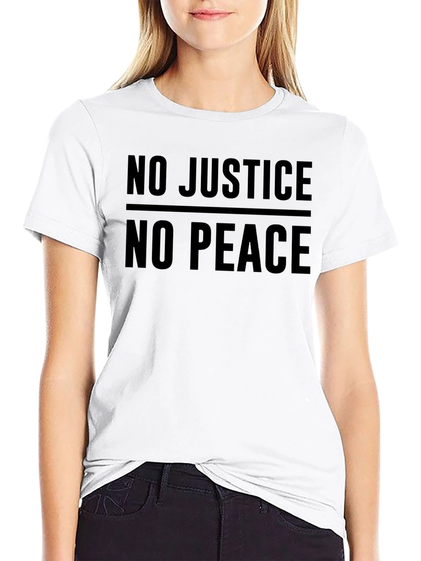 No Justice No Peace Graphic Tee
