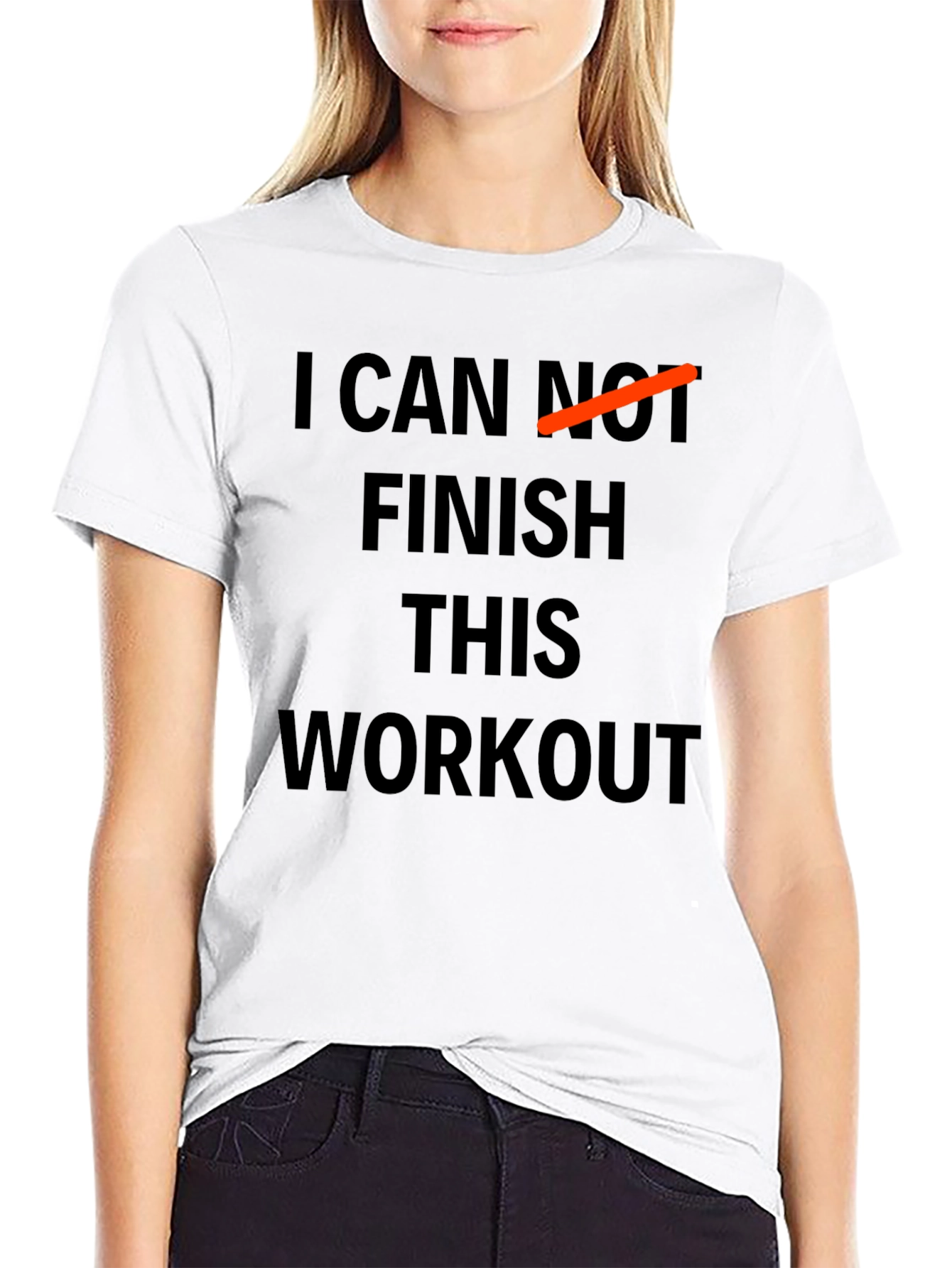 Funny Workout Motivation T-Shirt: I CAN Finish This