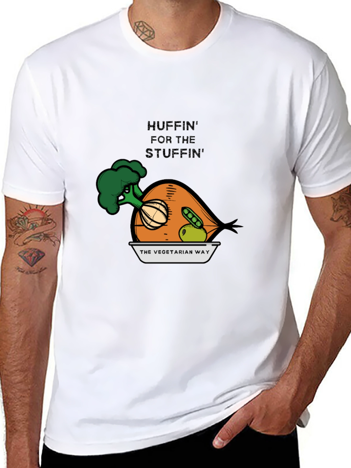 Huffin For The Stuffin Vegan T-Shirt