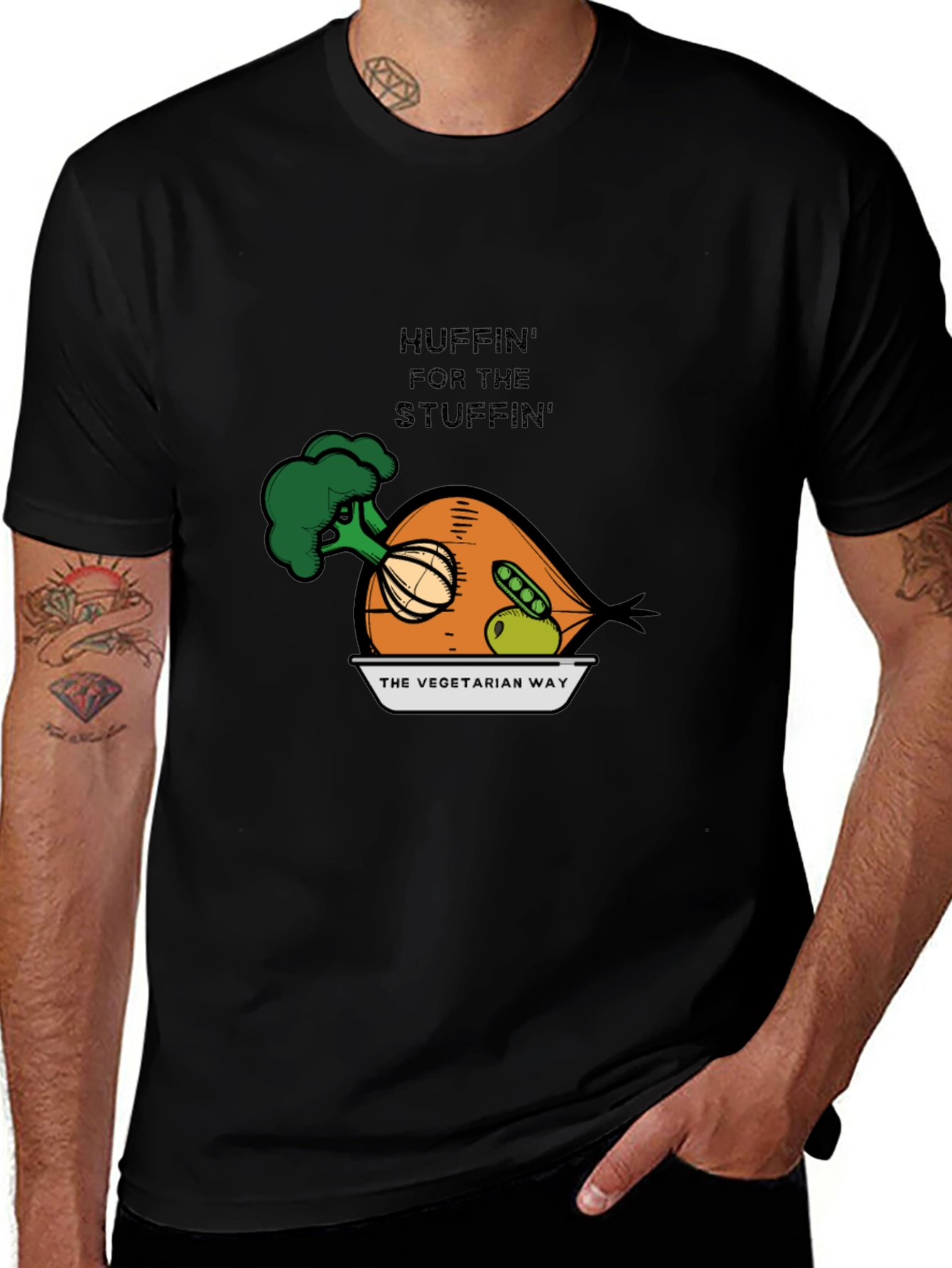 Huffin For The Stuffin Vegan T-Shirt