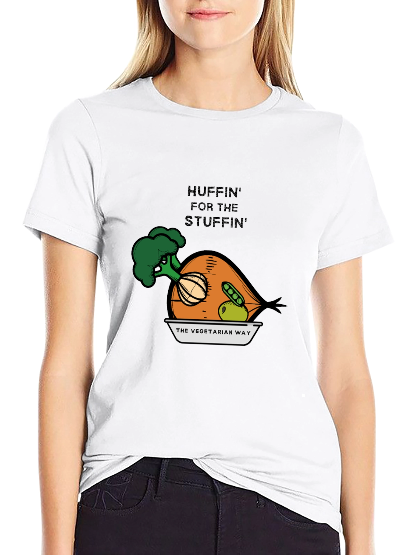 Huffin For The Stuffin Vegan T-Shirt