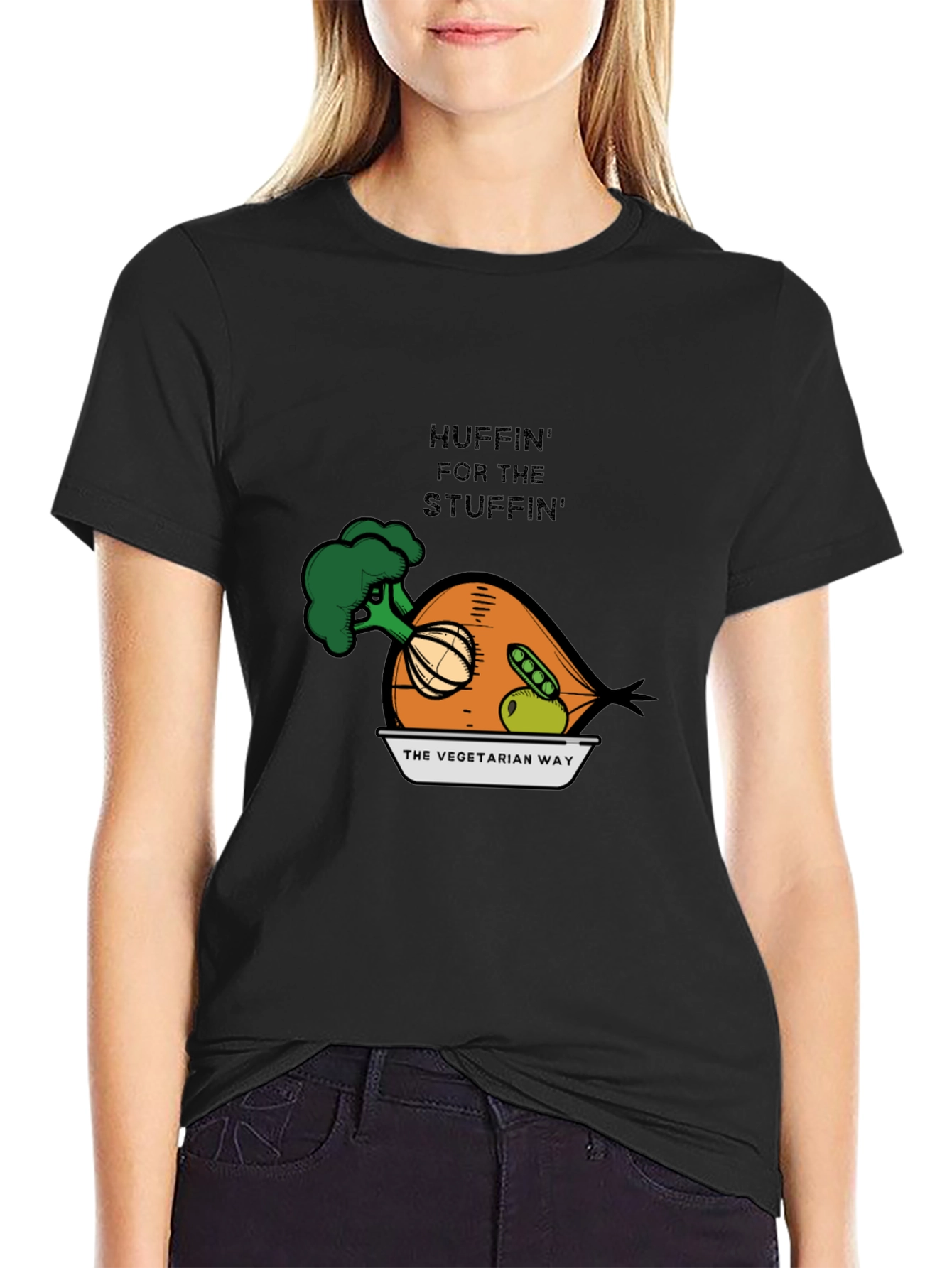 Huffin For The Stuffin Vegan T-Shirt