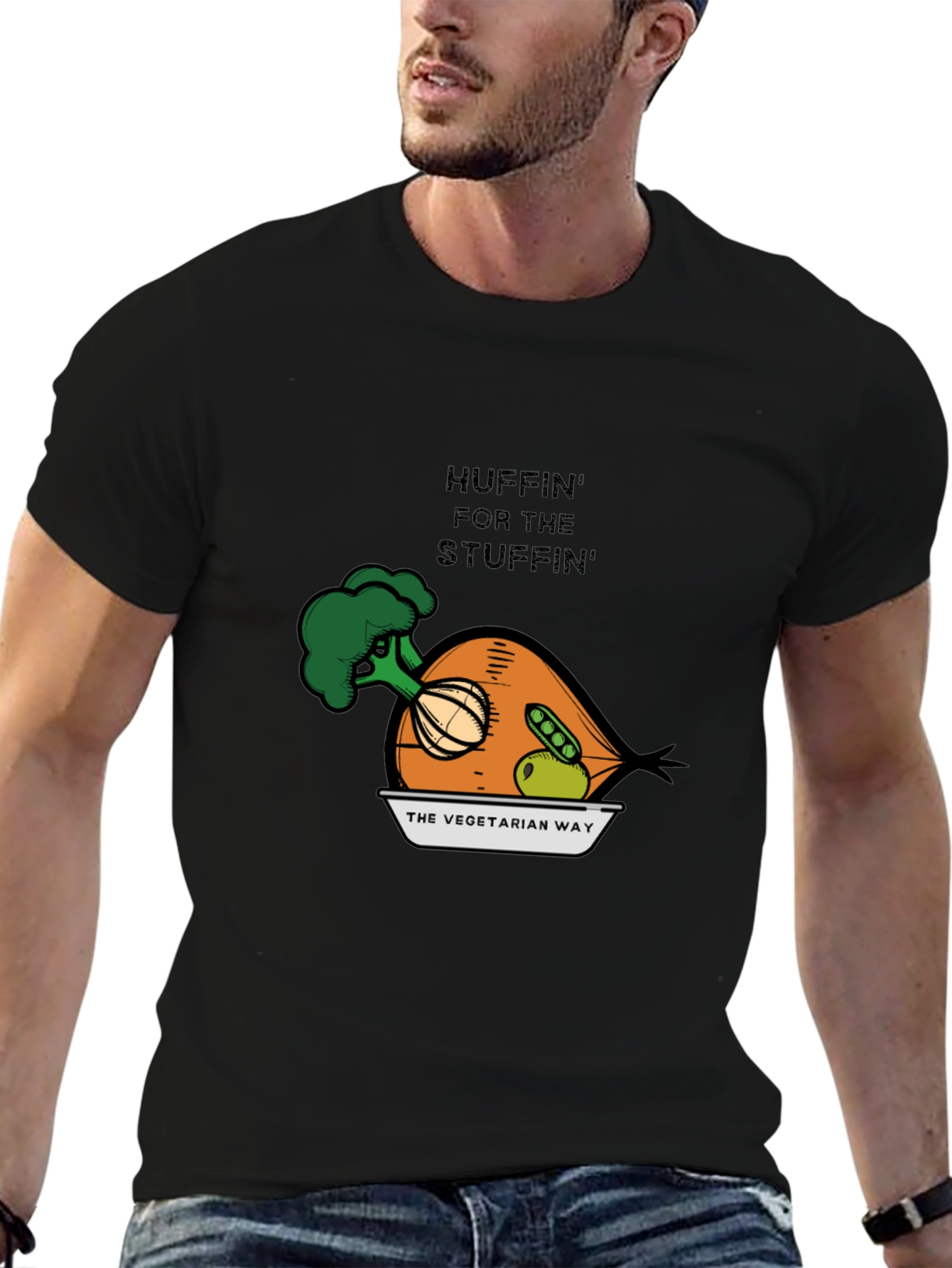 Huffin For The Stuffin Vegan T-Shirt