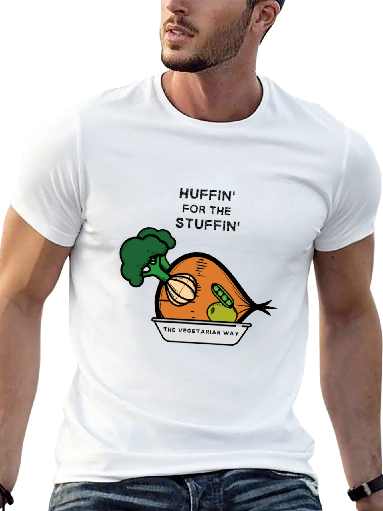 Huffin For The Stuffin Vegan T-Shirt