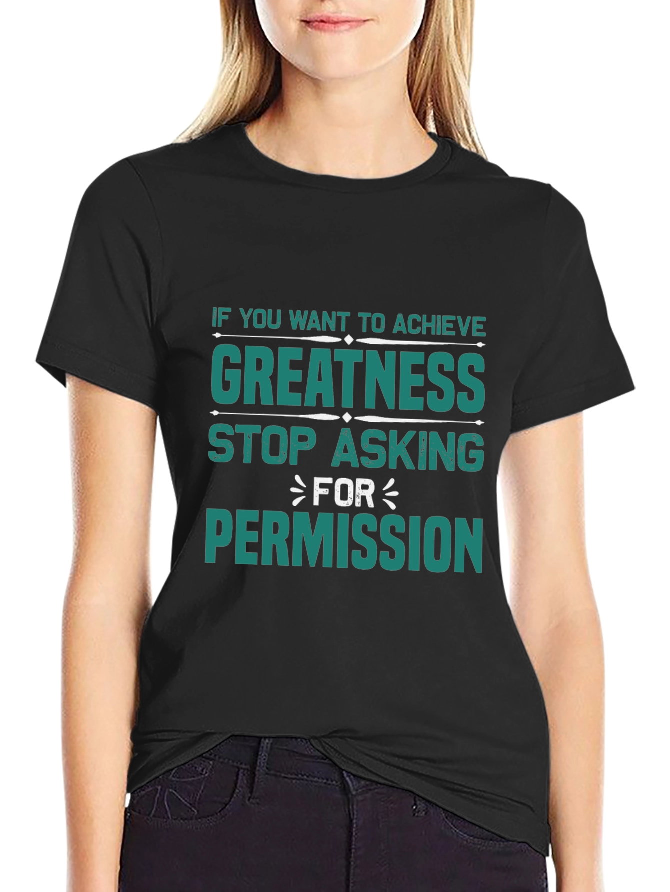 Achieve Greatness T-Shirt - Motivational Design