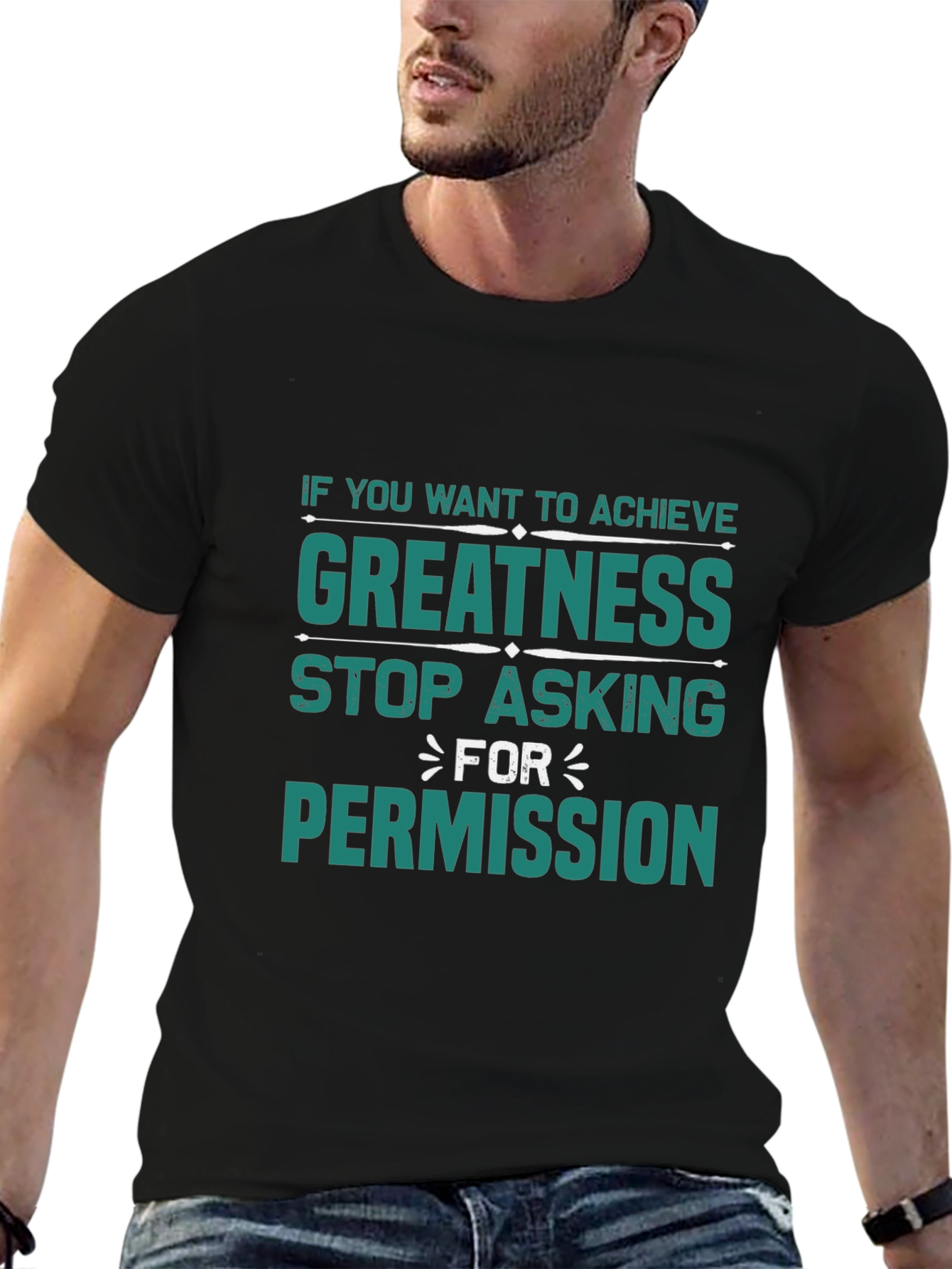 Achieve Greatness T-Shirt - Motivational Design