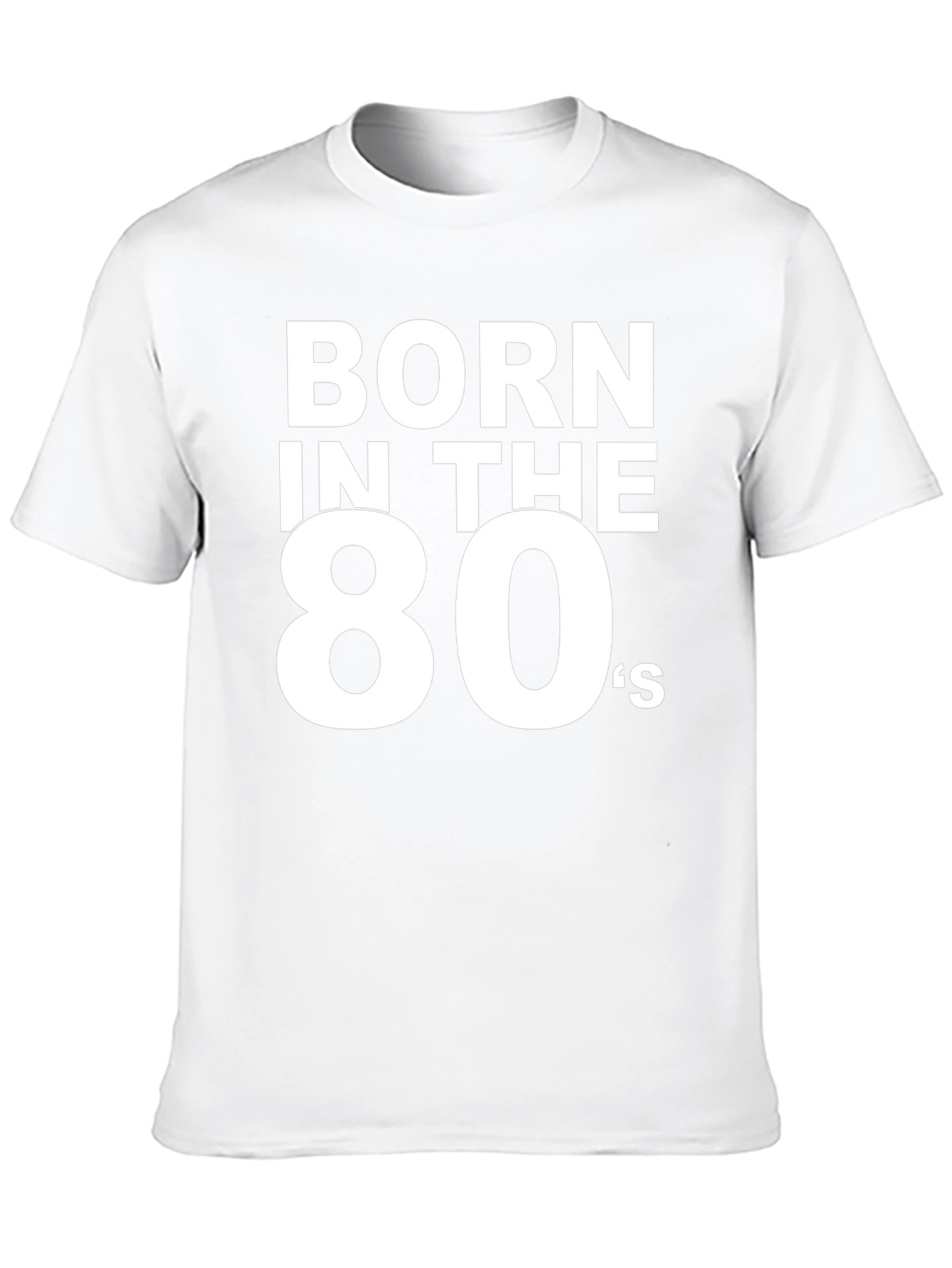 Born in the 80s Black Tee