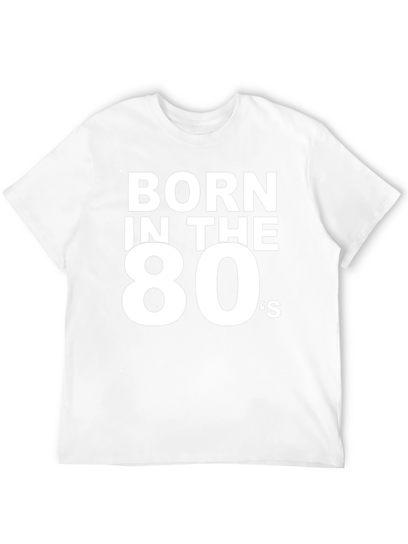 Born in the 80s Black Tee