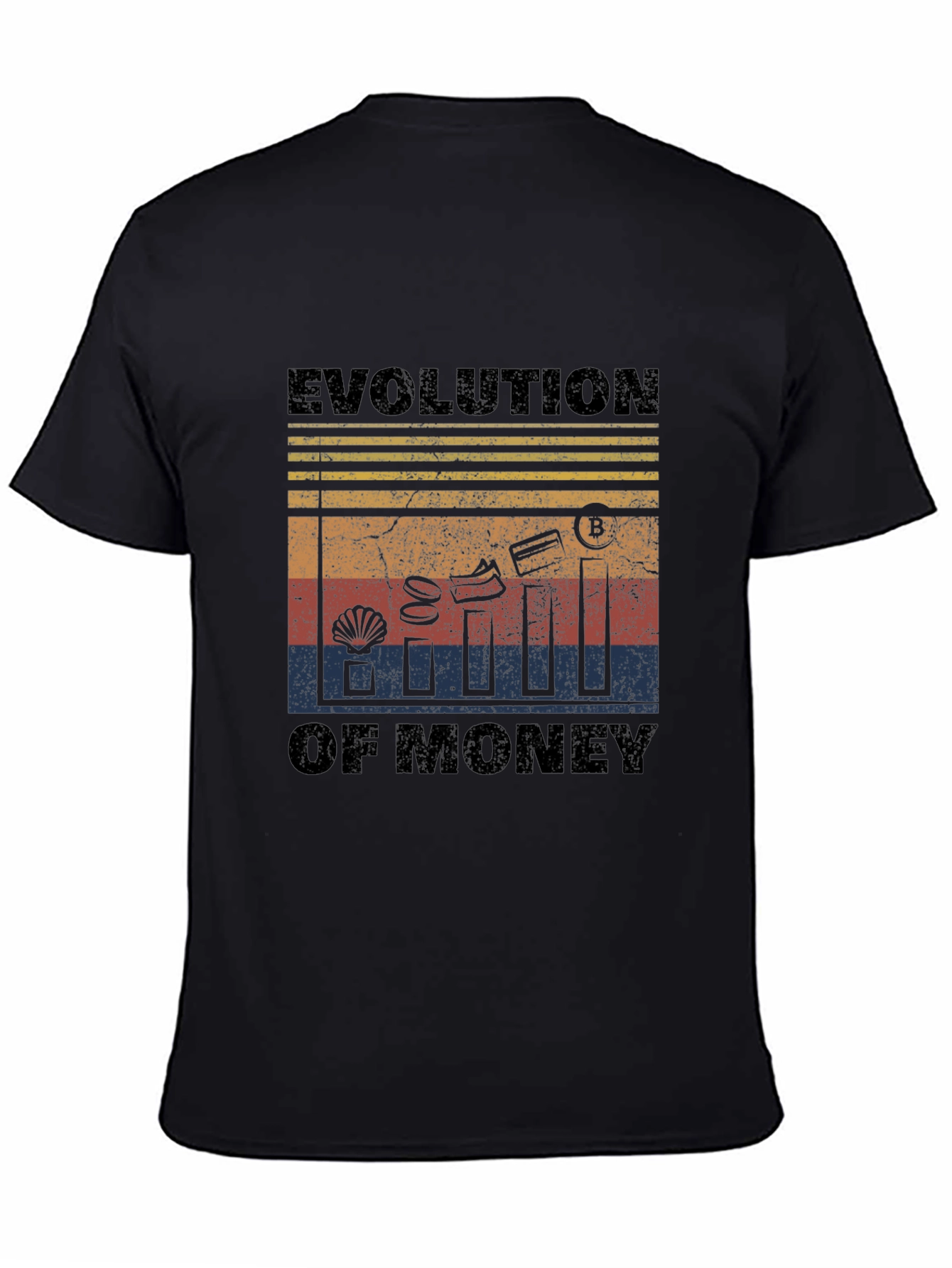 Evolution of Money Graphic T-Shirt
