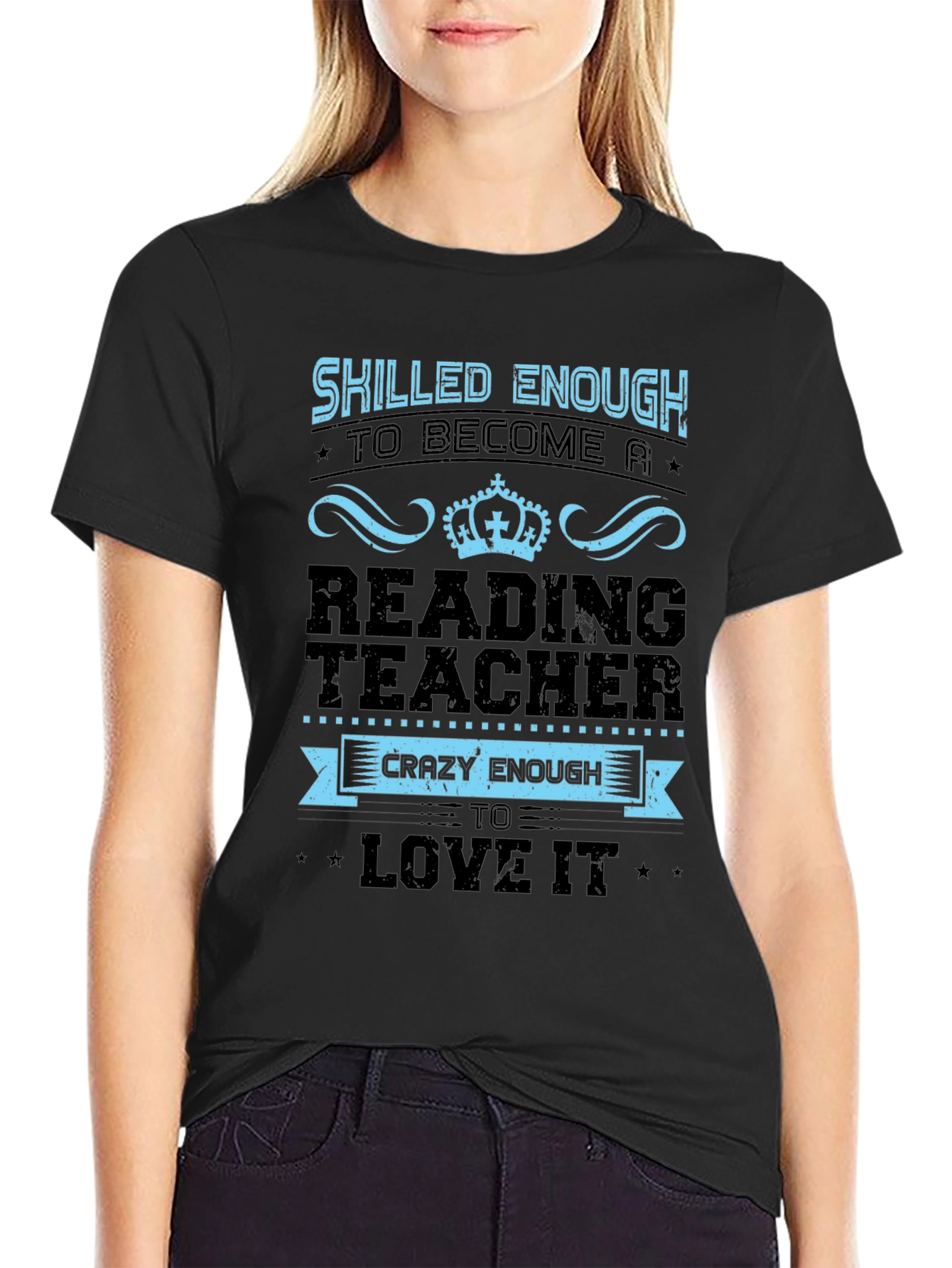 Skilled Reading Teacher Novelty T-Shirt