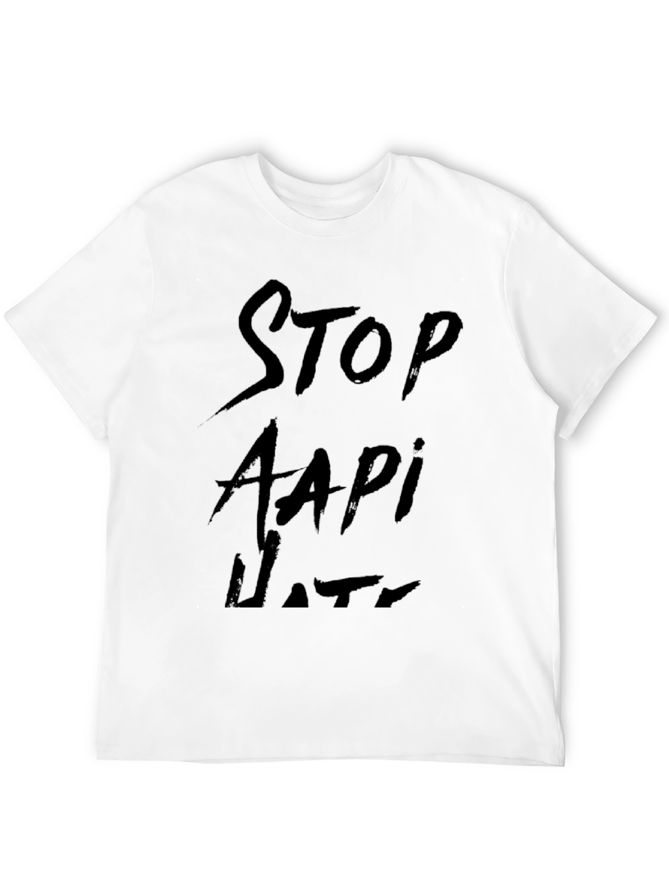 Stop AAPI Hate Black T-Shirt
