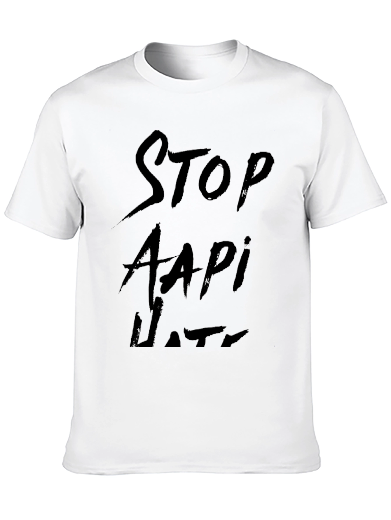 Stop AAPI Hate Black T-Shirt