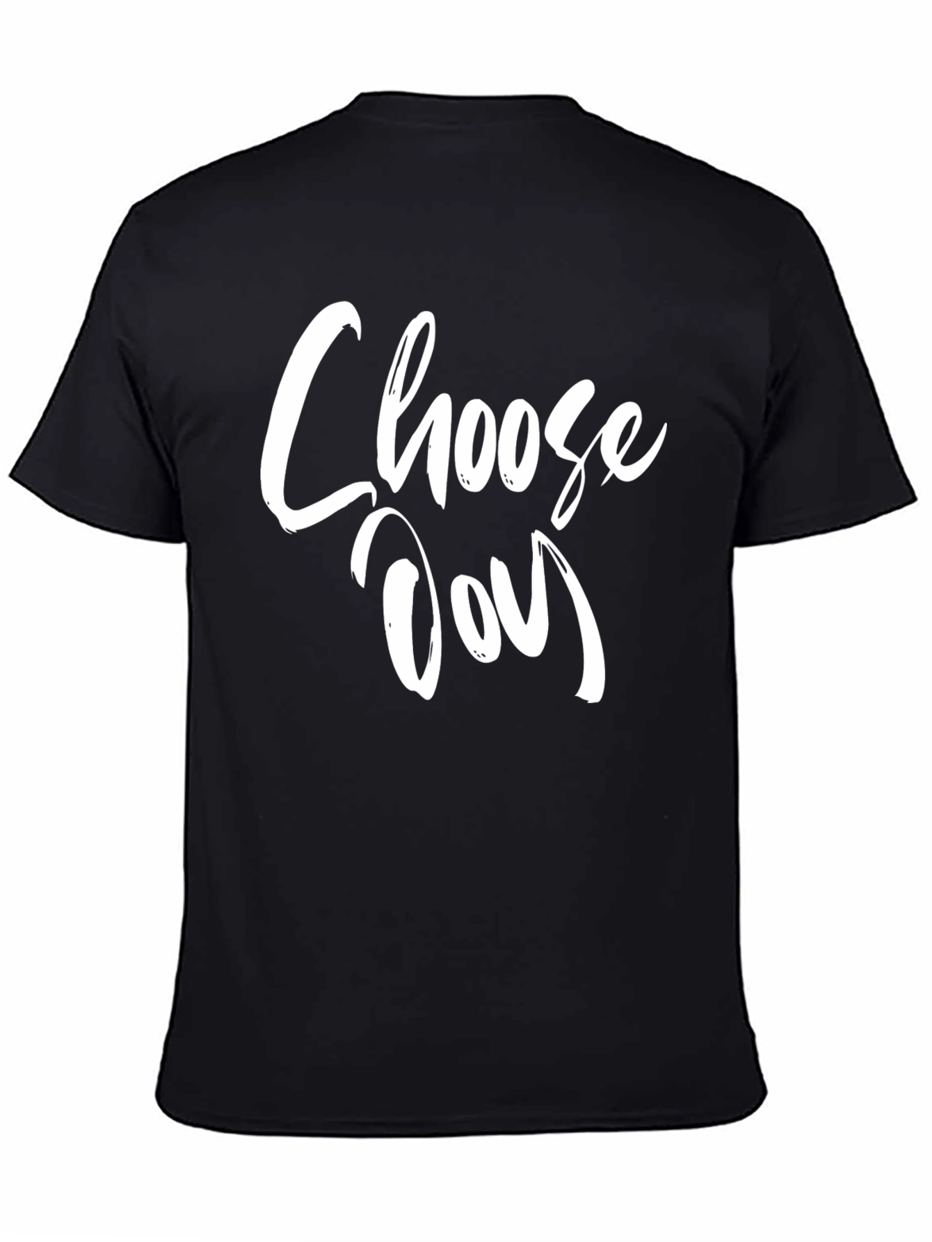Choose Joy Graphic Tee - Black