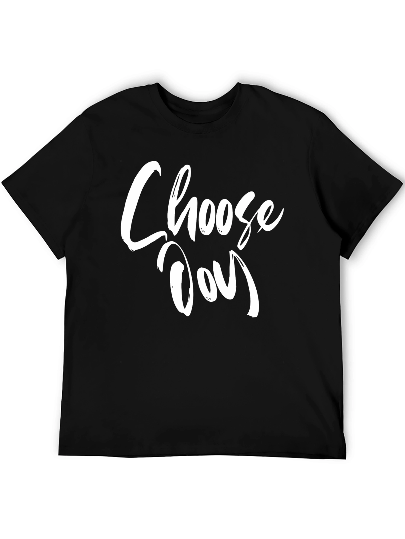Choose Joy Graphic Tee - Black