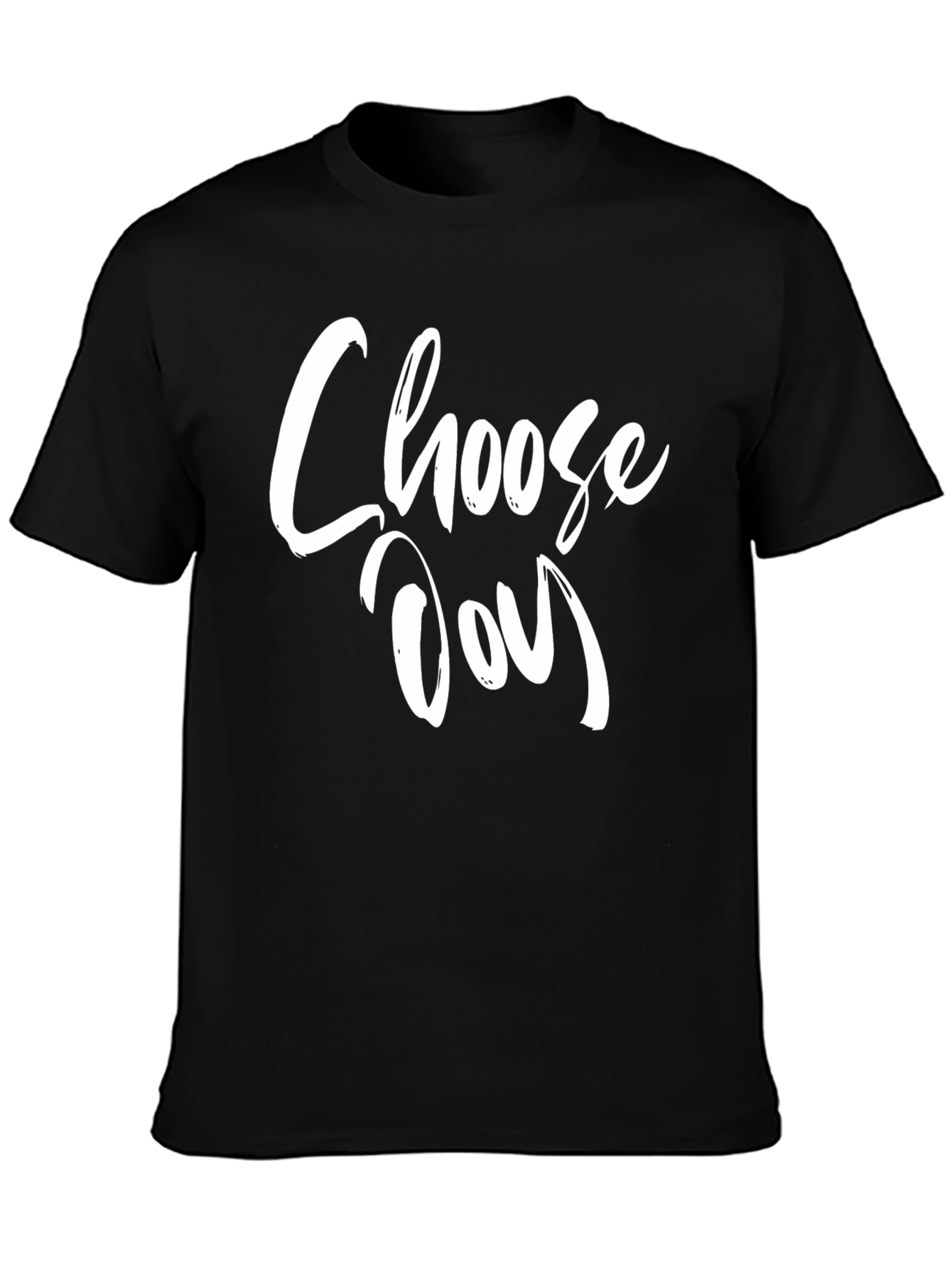 Choose Joy Graphic Tee - Black