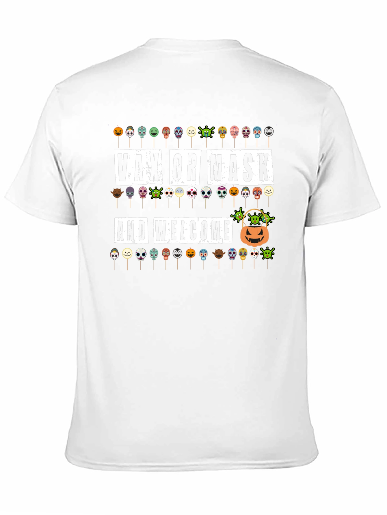 Vax or Mask & Welcome Halloween T-Shirt