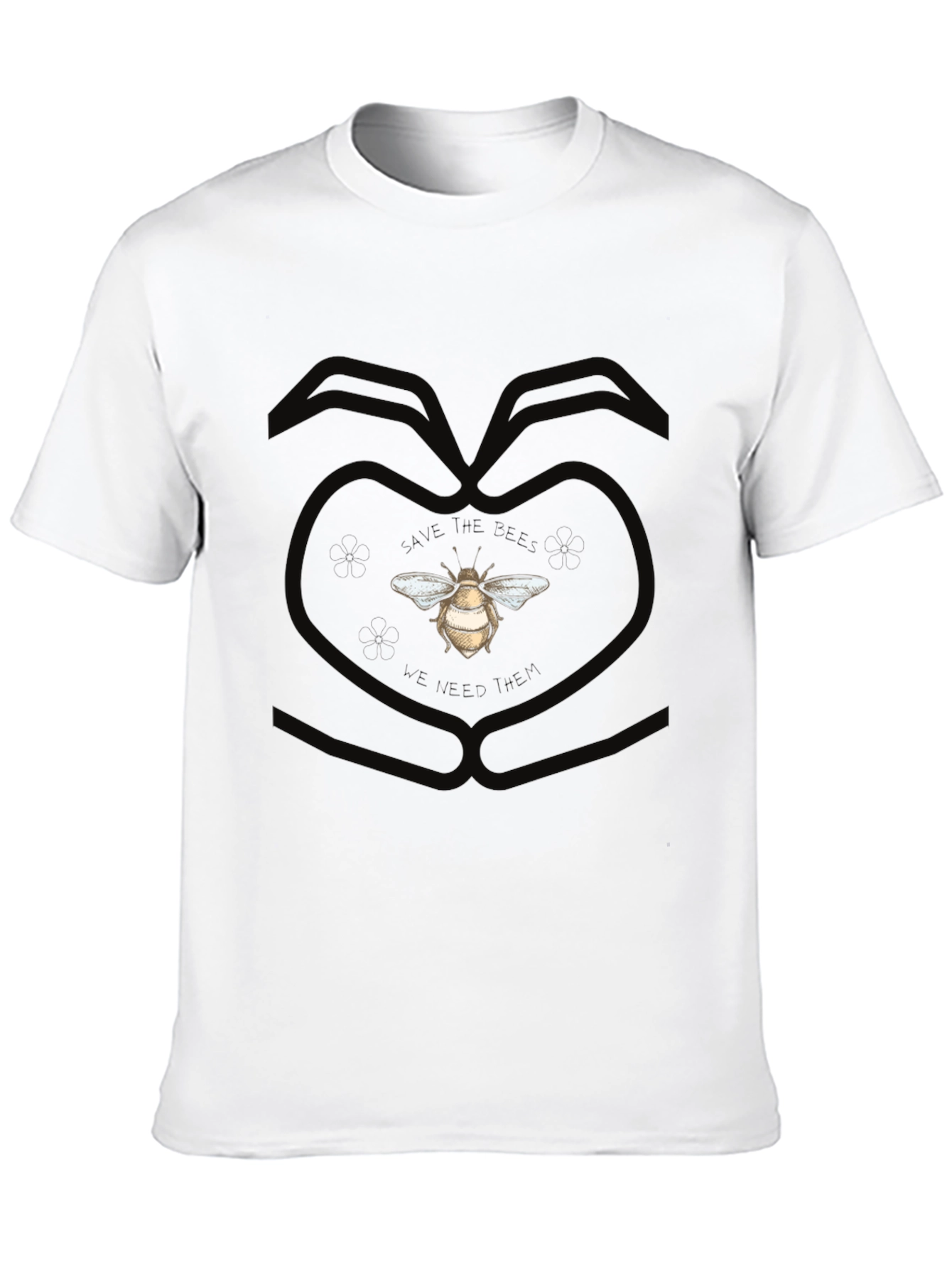 Save the Bees Graphic Tee - We Need Them!