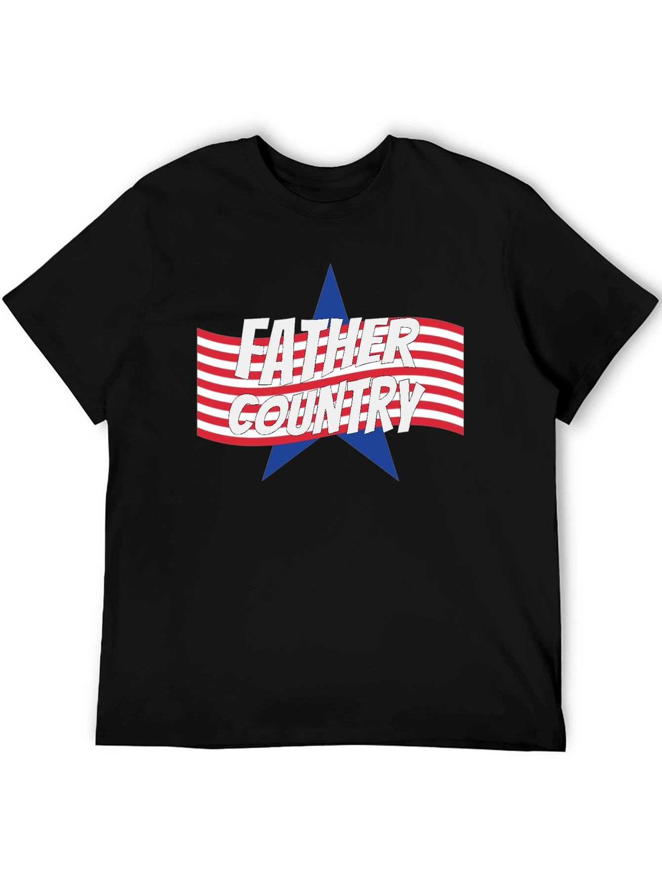 Father Country Graphic Tee - Patriotic Pride