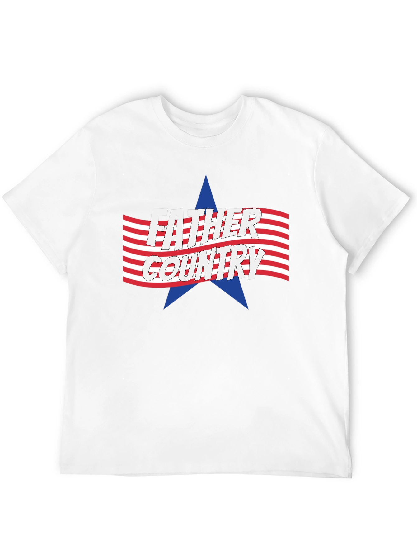 Father Country Graphic Tee - Patriotic Pride