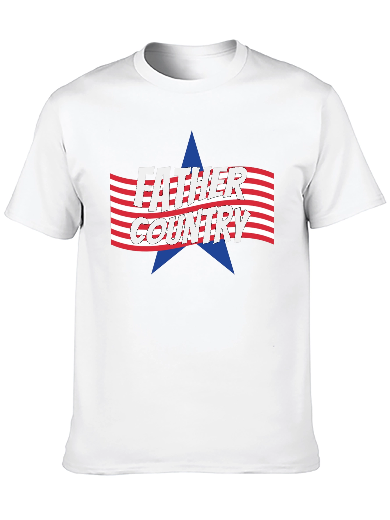 Father Country Graphic Tee - Patriotic Pride