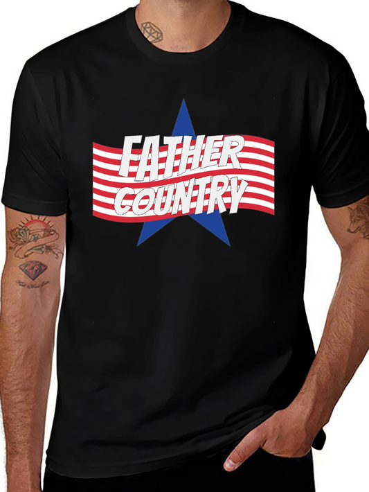 Father Country Graphic Tee - Patriotic Pride