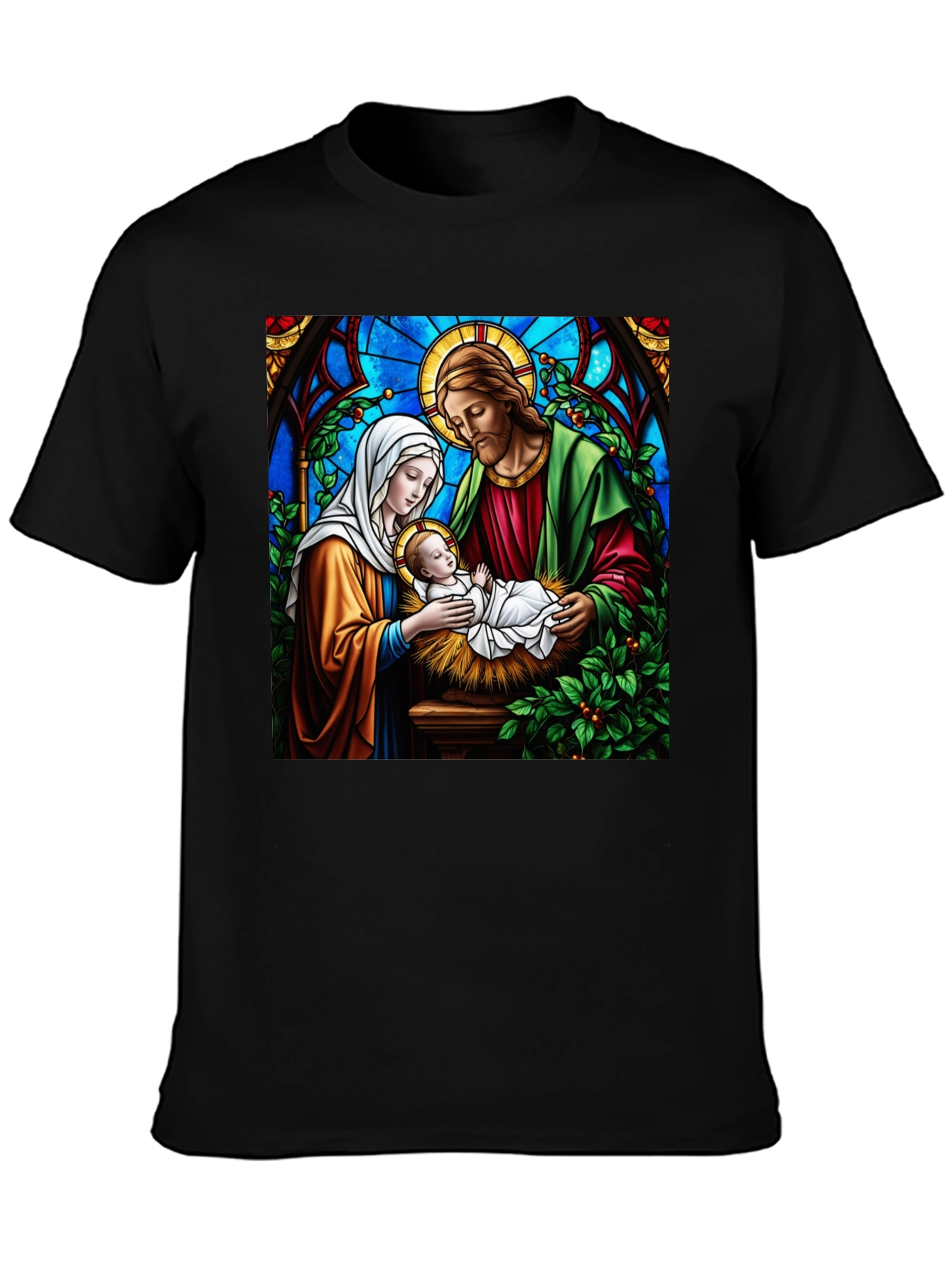 Nativity Scene T-Shirt - Religious Graphic Tee