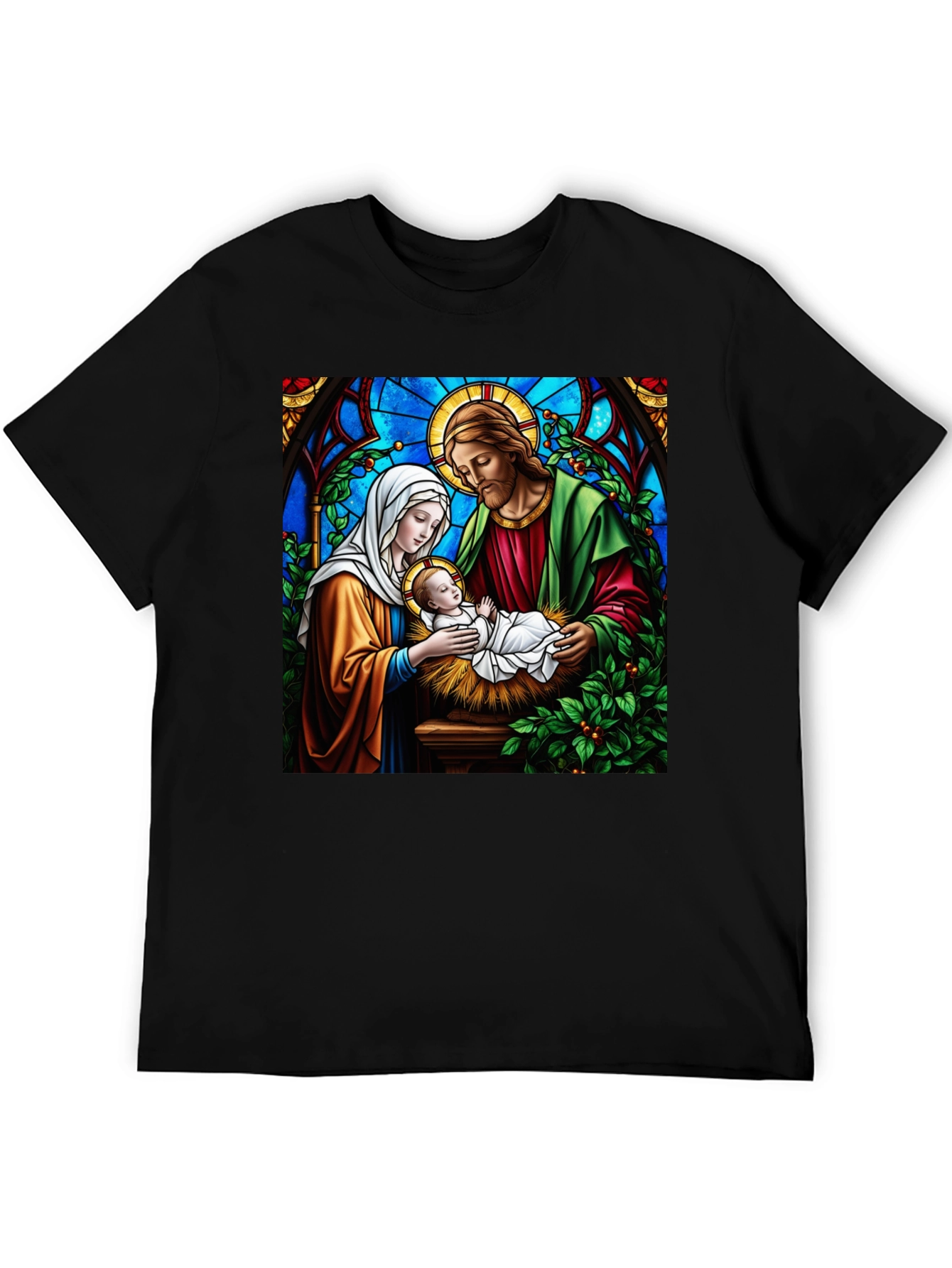 Nativity Scene T-Shirt - Religious Graphic Tee