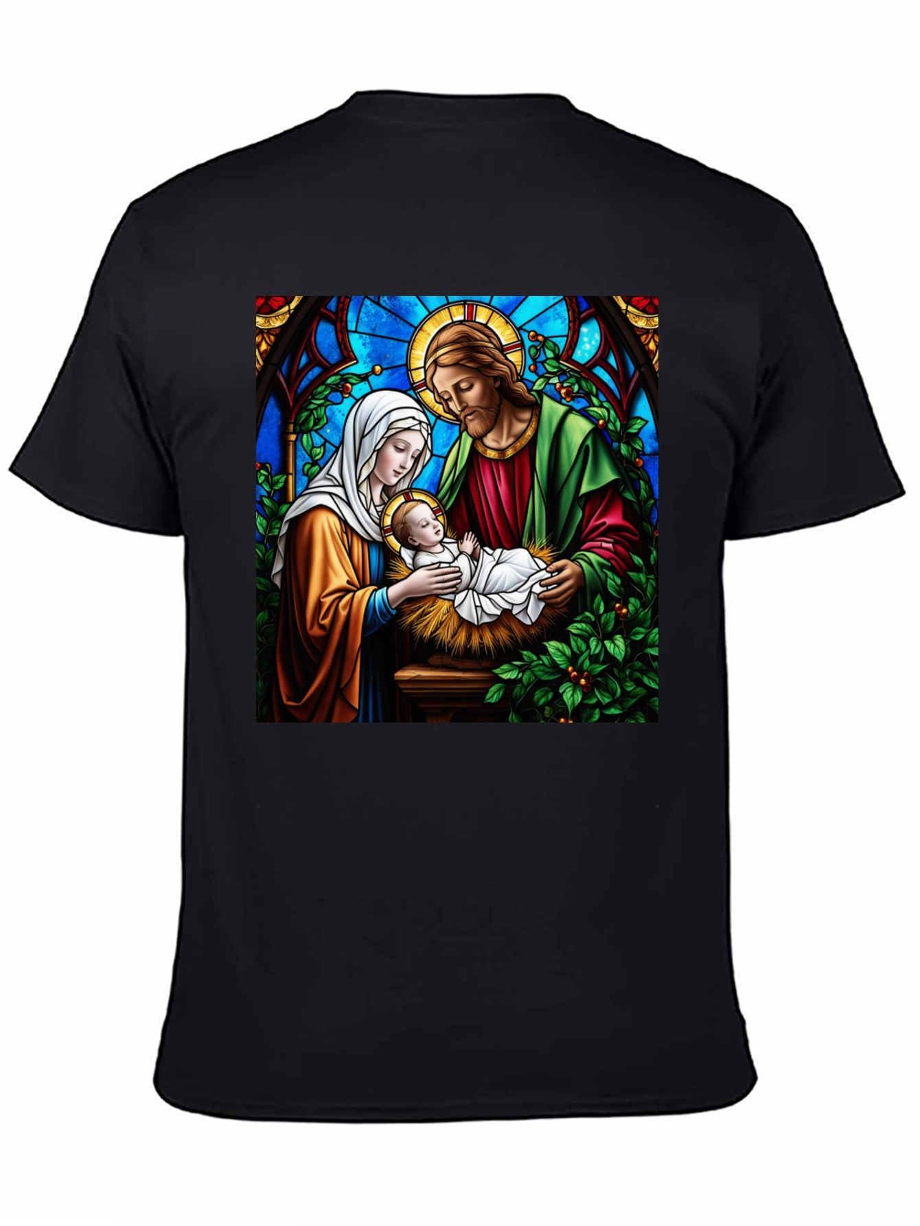 Nativity Scene T-Shirt - Religious Graphic Tee