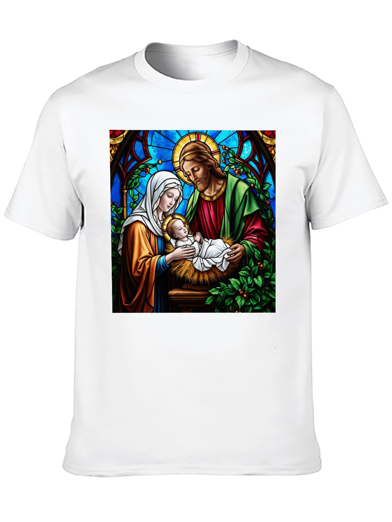 Nativity Scene T-Shirt - Religious Graphic Tee