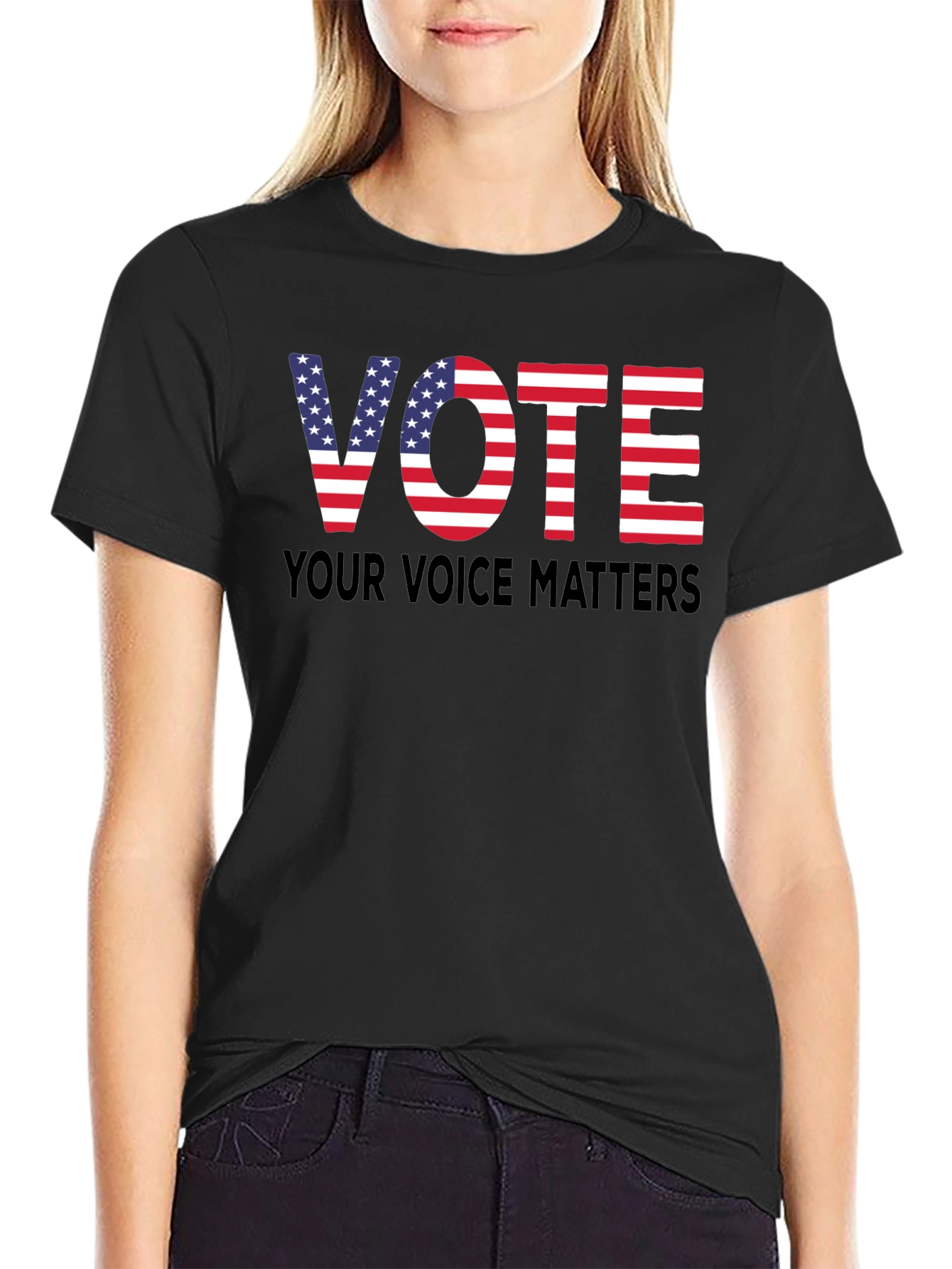 Vote American Flag T-Shirt