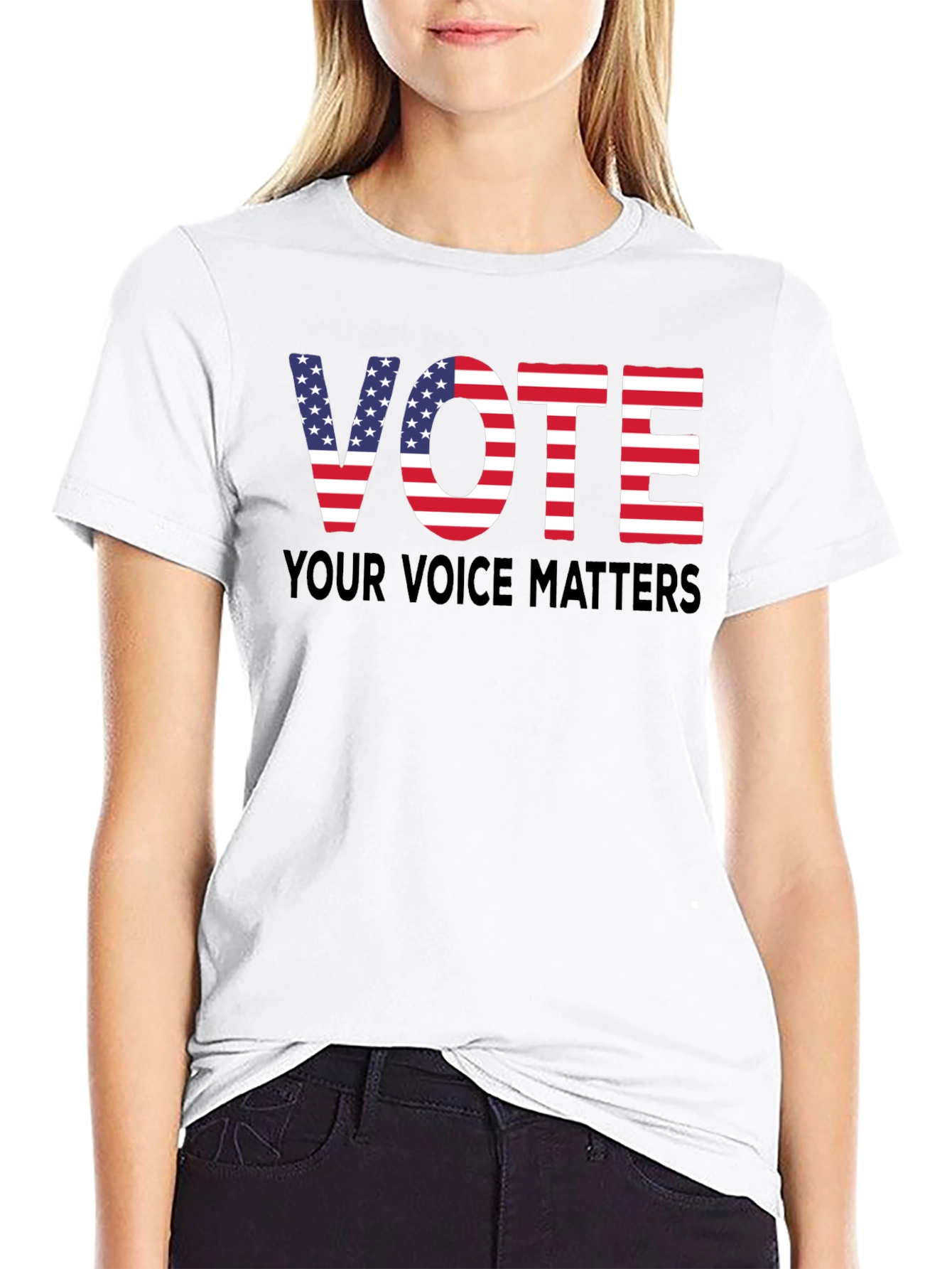 Vote American Flag T-Shirt