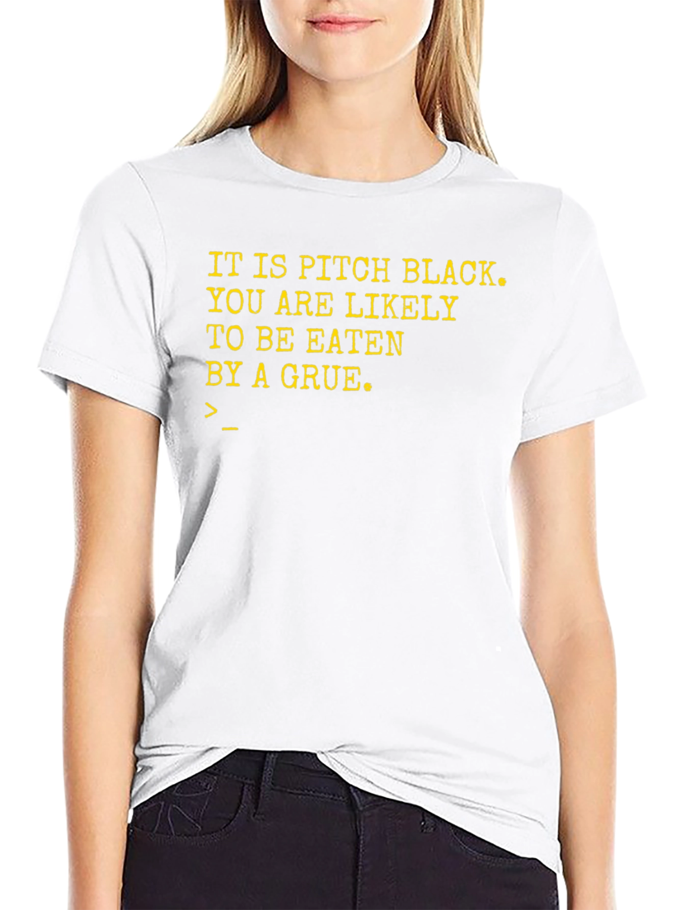 Pitch Black Grue Graphic T-Shirt