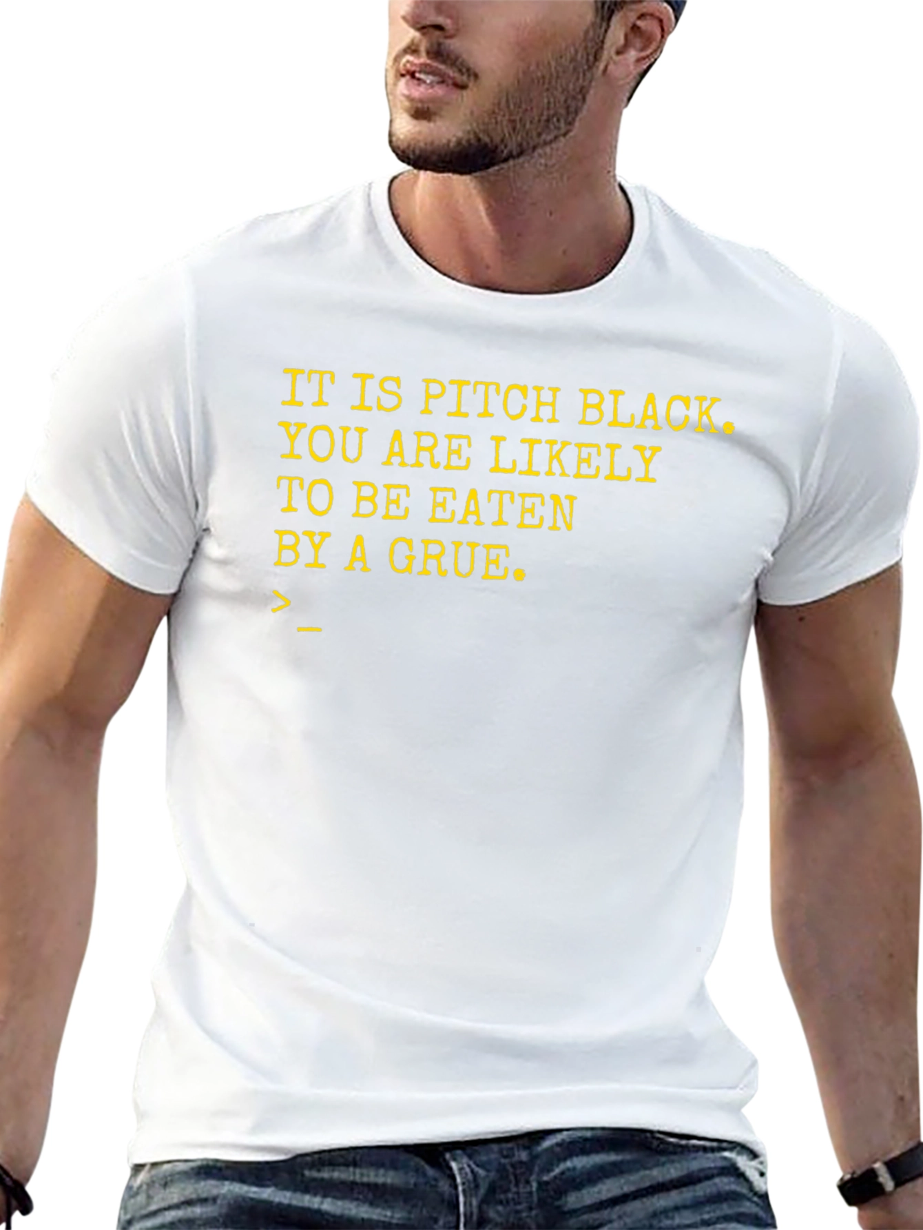 Pitch Black Grue Graphic T-Shirt