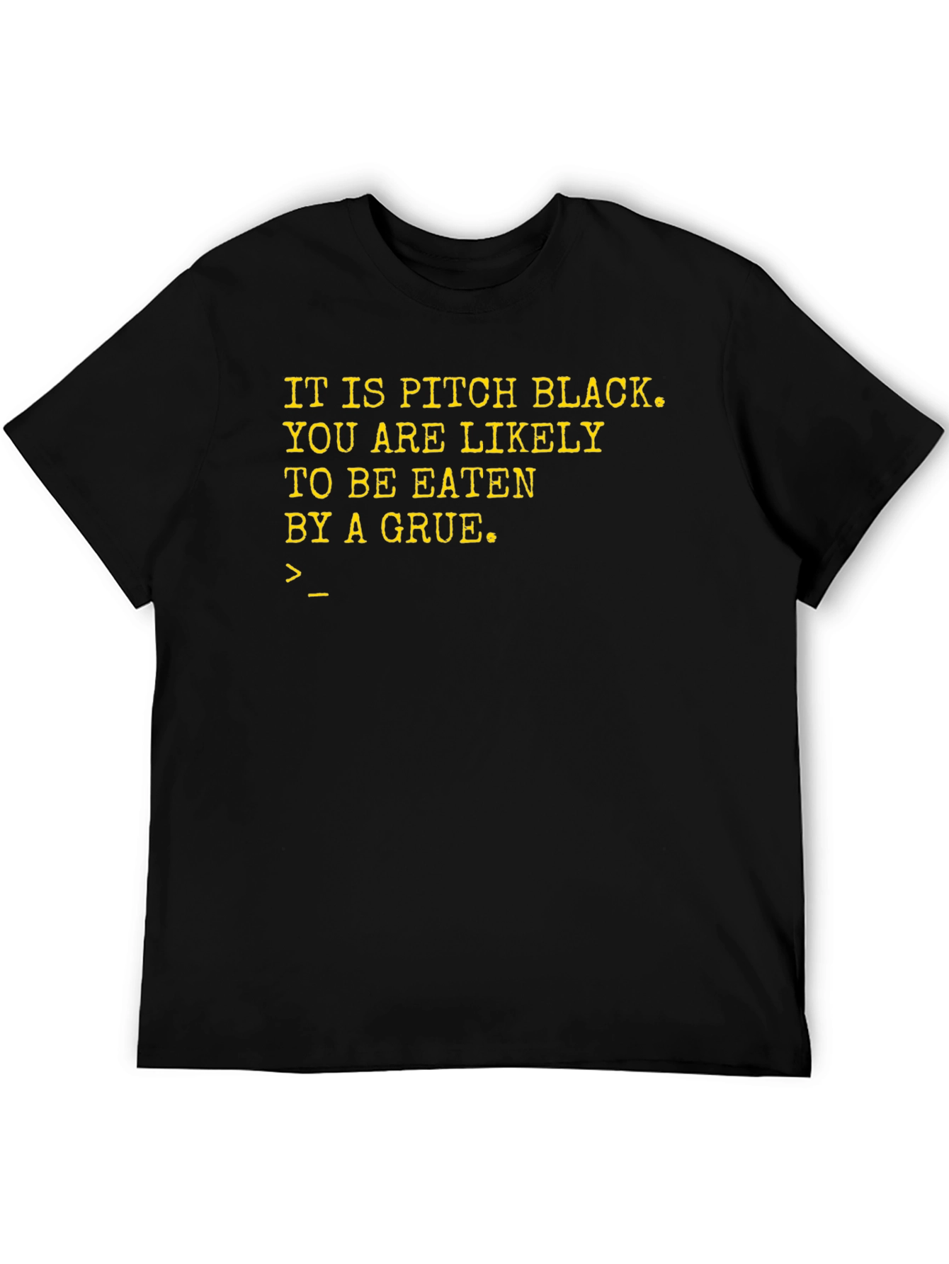 Pitch Black Grue Graphic T-Shirt