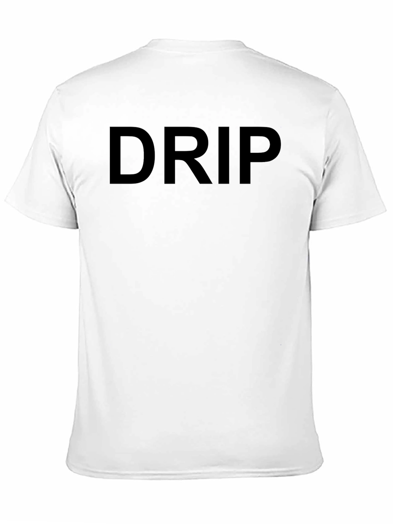 Mens DRIP Graphic Crew Neck T-Shirt