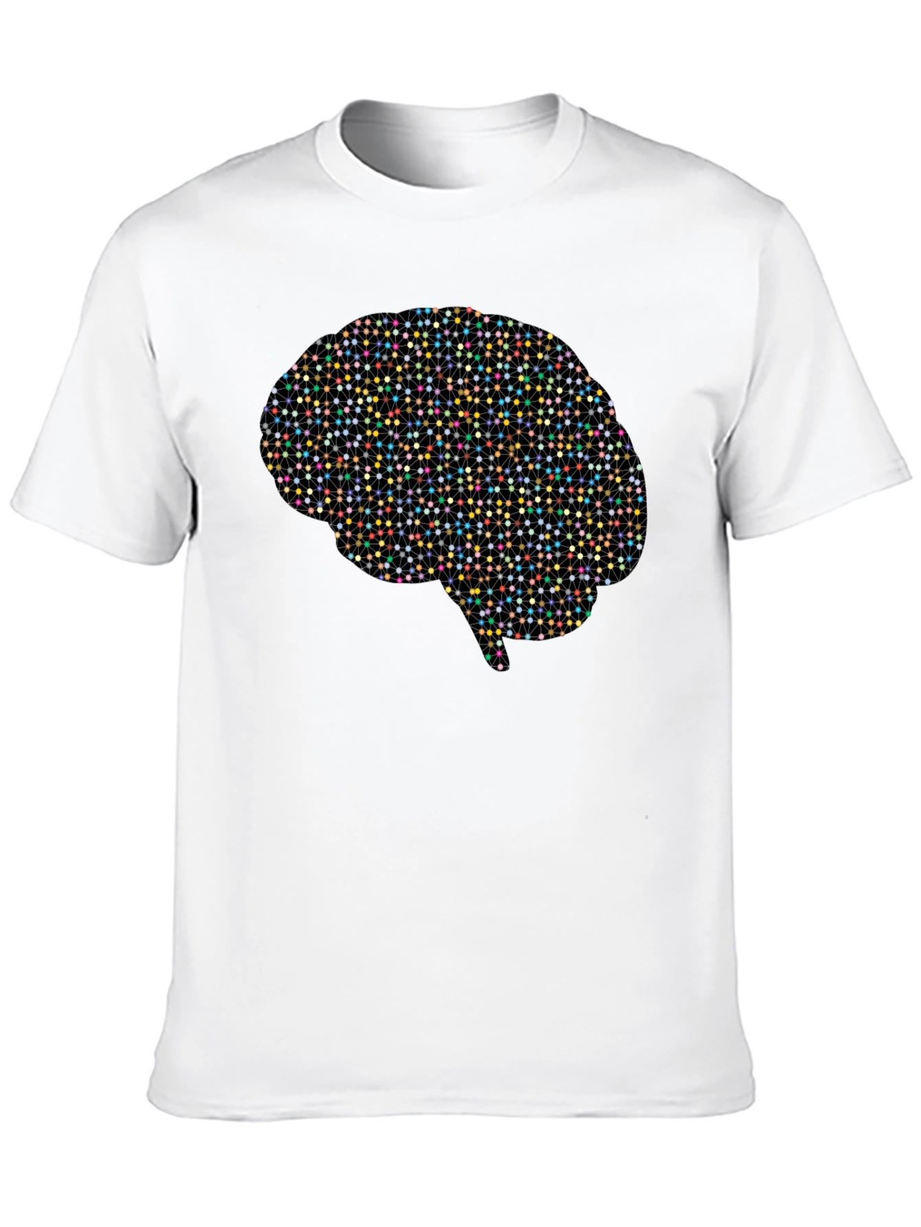 Brain Connection T-Shirt - Black Novelty Tee
